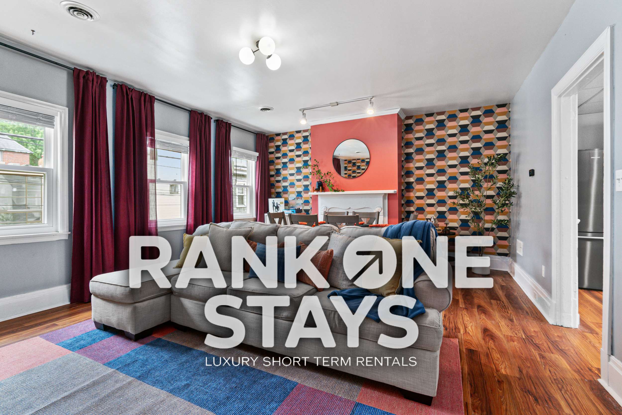 2 bedrooms, 1 bath
