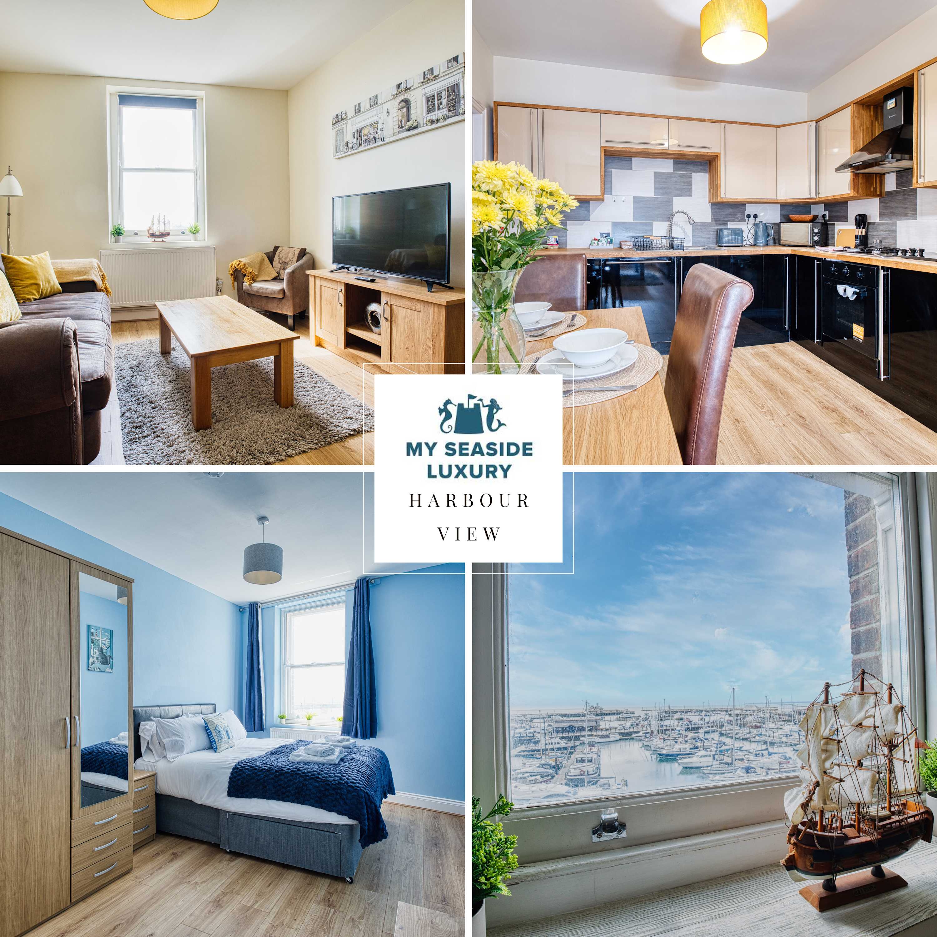 View Harbour View | Central | Iconic View | Coastal Stay Harbour View | Central | Iconic View | Coastal Stay serviced apartment - Ramsgate - VivreStays