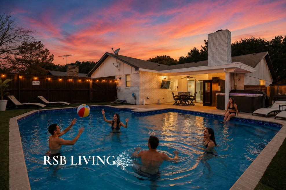 Gorgeous Home With Pool And Game Room - Stylish Family Retreat - Frisco, TX
