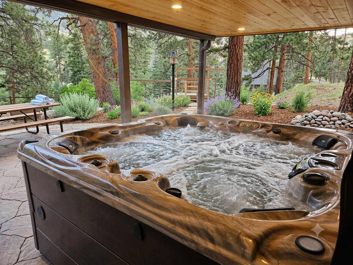 Cabin 12 - Spacious & Updated -Hot Tub & King Beds - Estes Park, CO