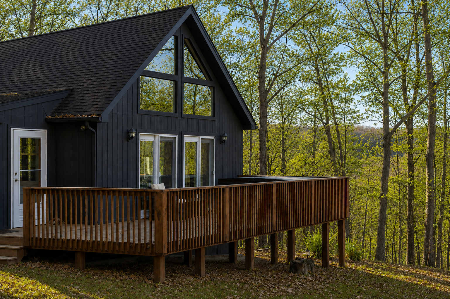 Cozy Cabin w/ Hot Tub, Fire Pit & Loft Getaway
