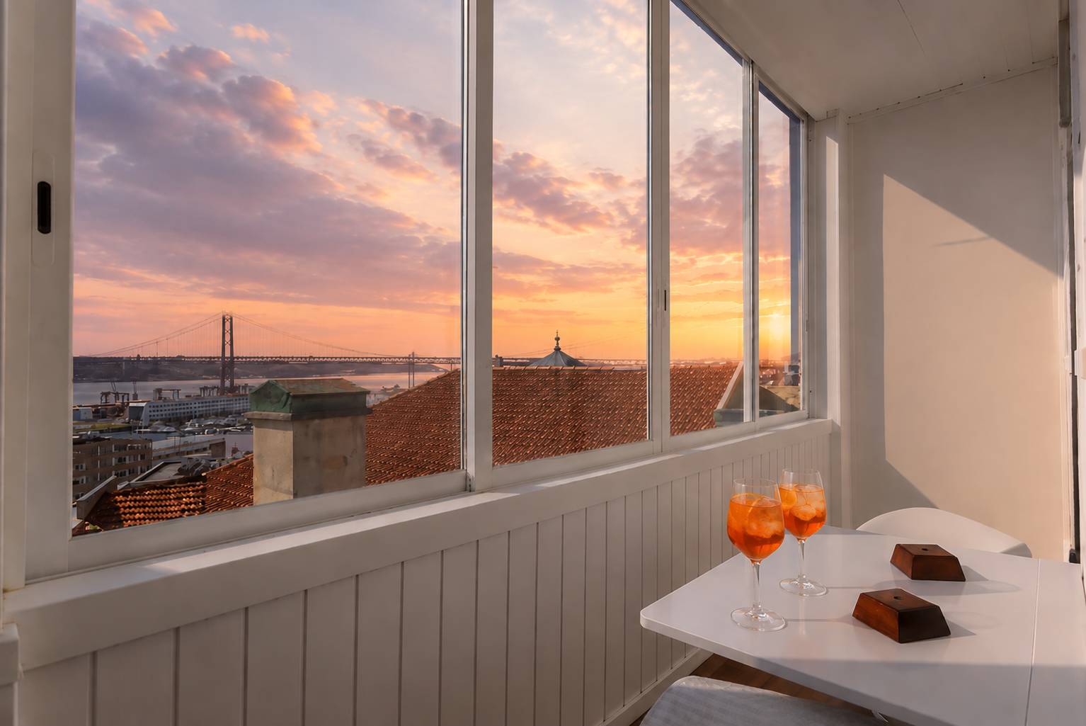 Airy Lapa 2 BR River and Bridge Views AC