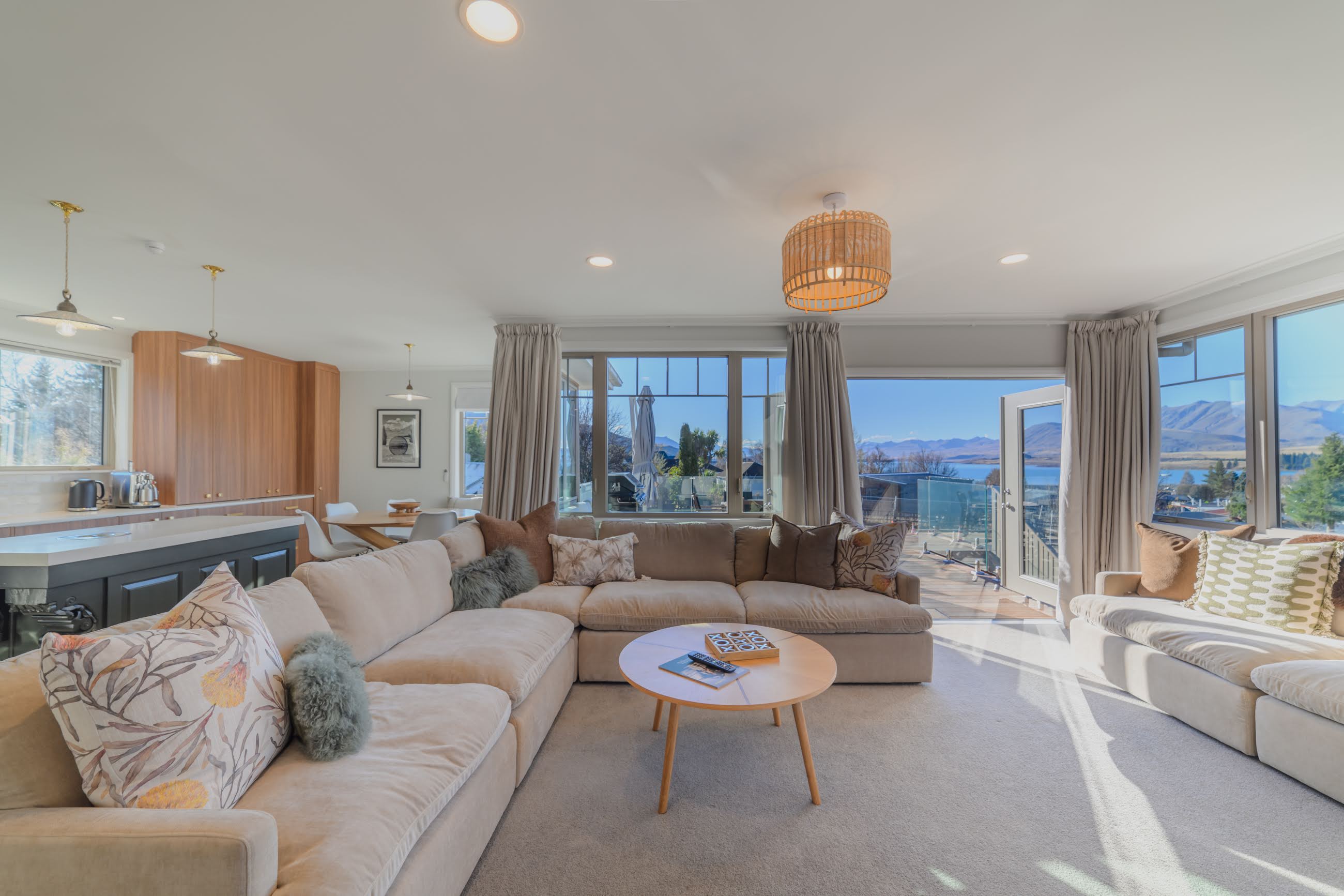 Living area spacious