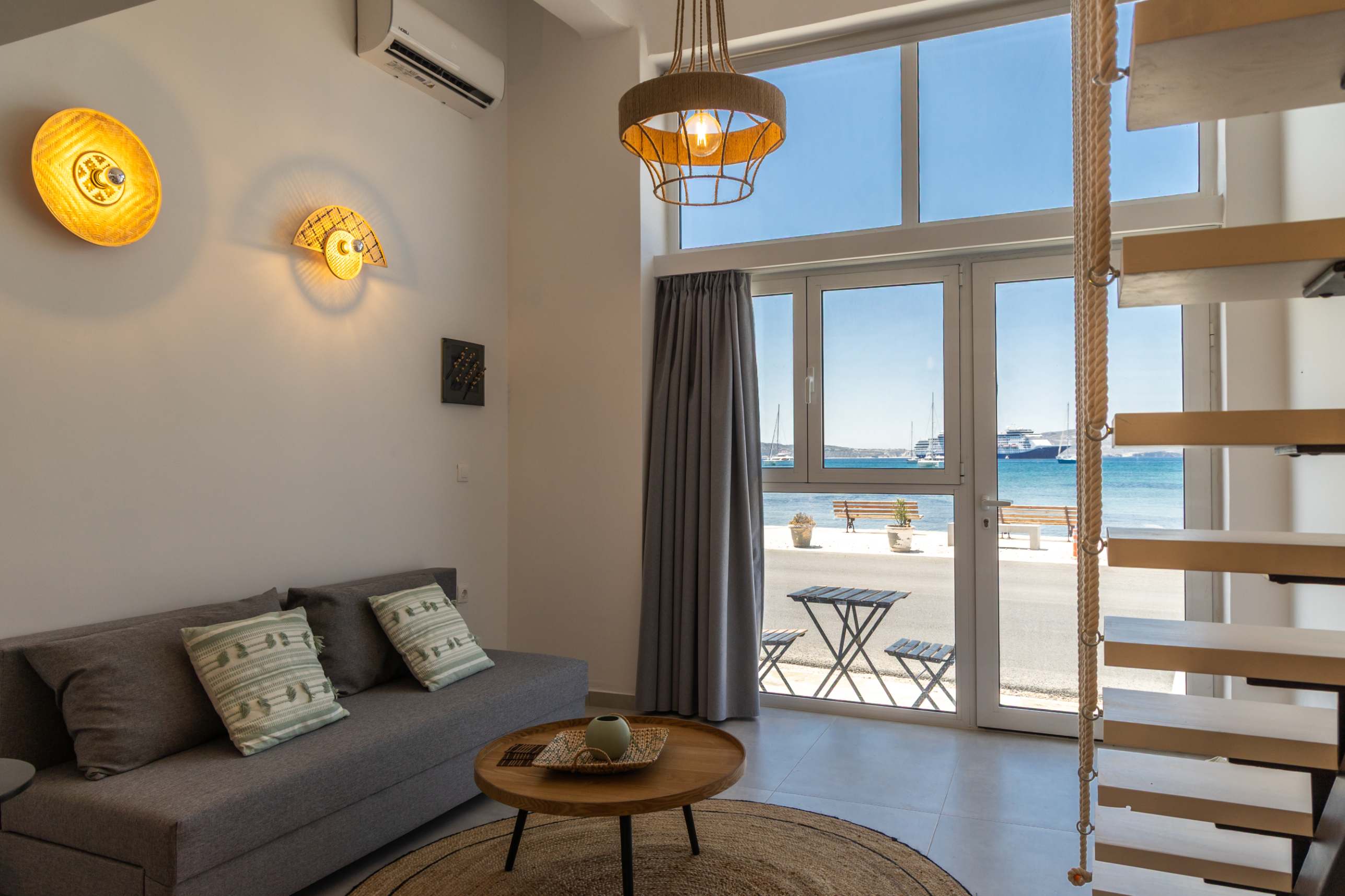 Akti Waterfront Modern lofts: Aegean — holiday rental in Milos