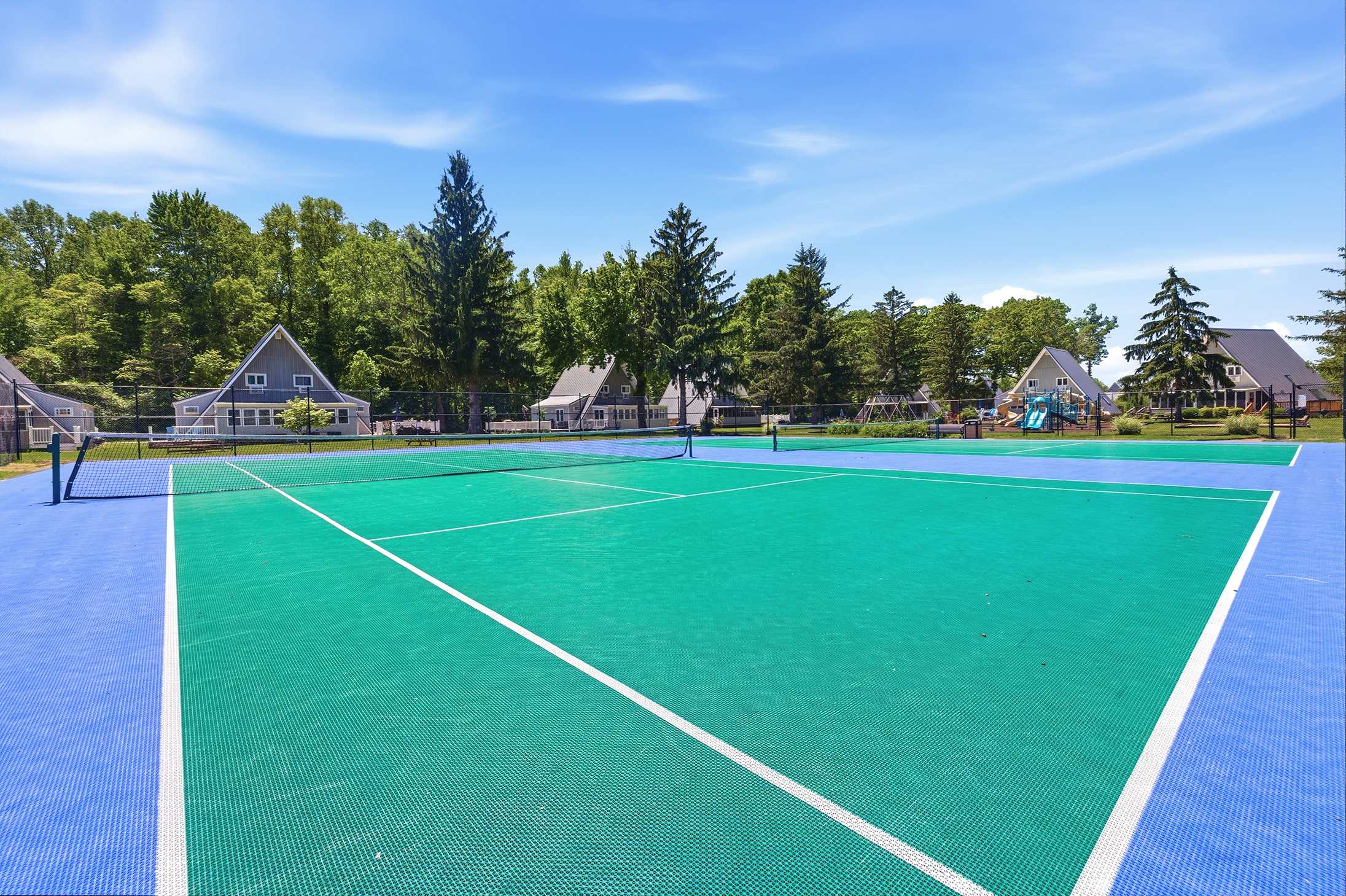 Family friendly amenities make Chalet on the Lake a guest favorite.