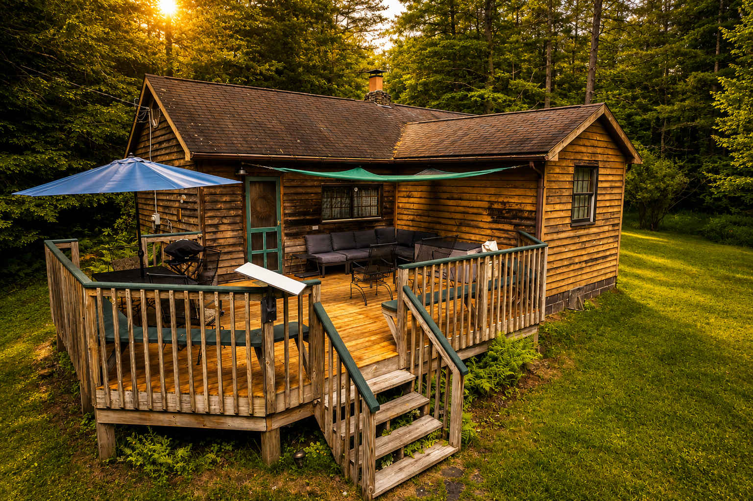 A peaceful retreat surrounded by nature and designed for relaxation, connection, and adventure.