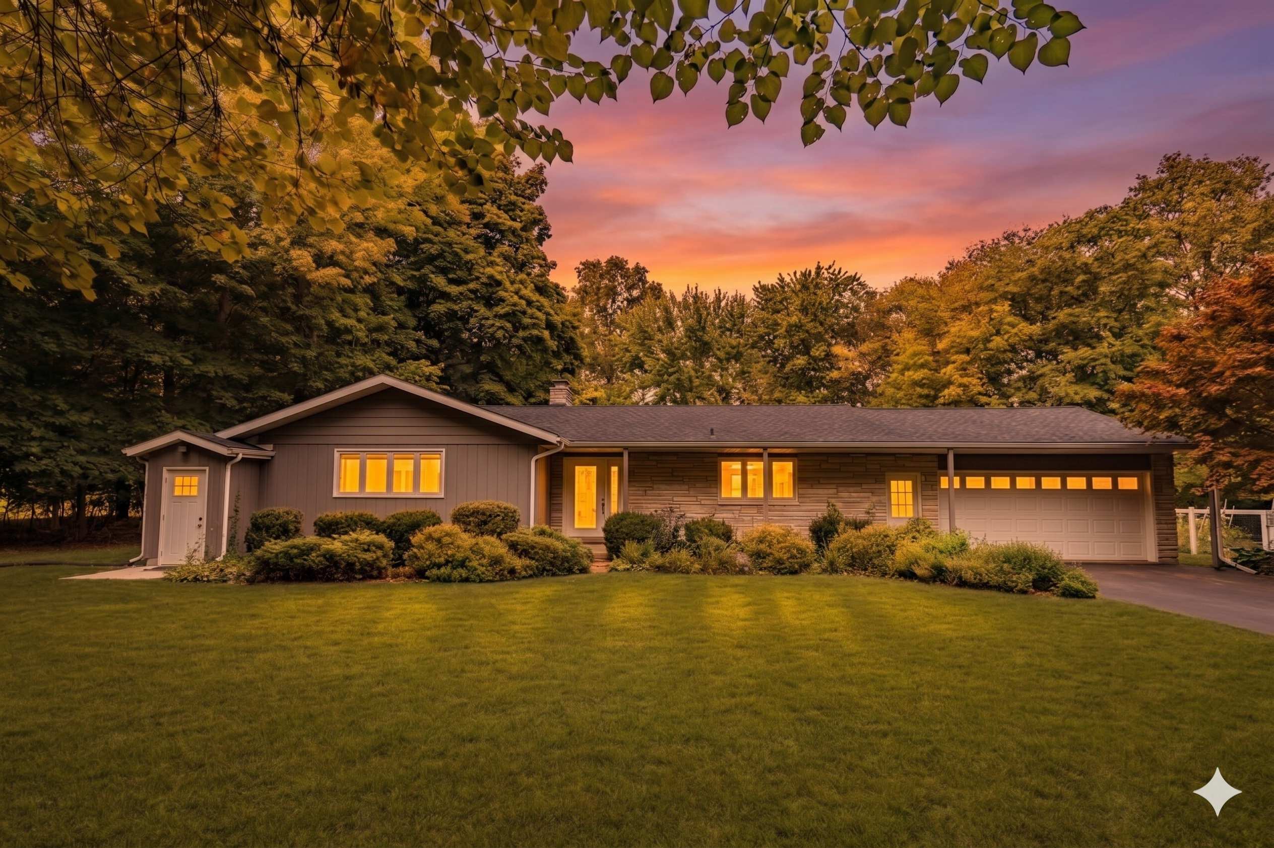 Stunning Ranch in the woods!