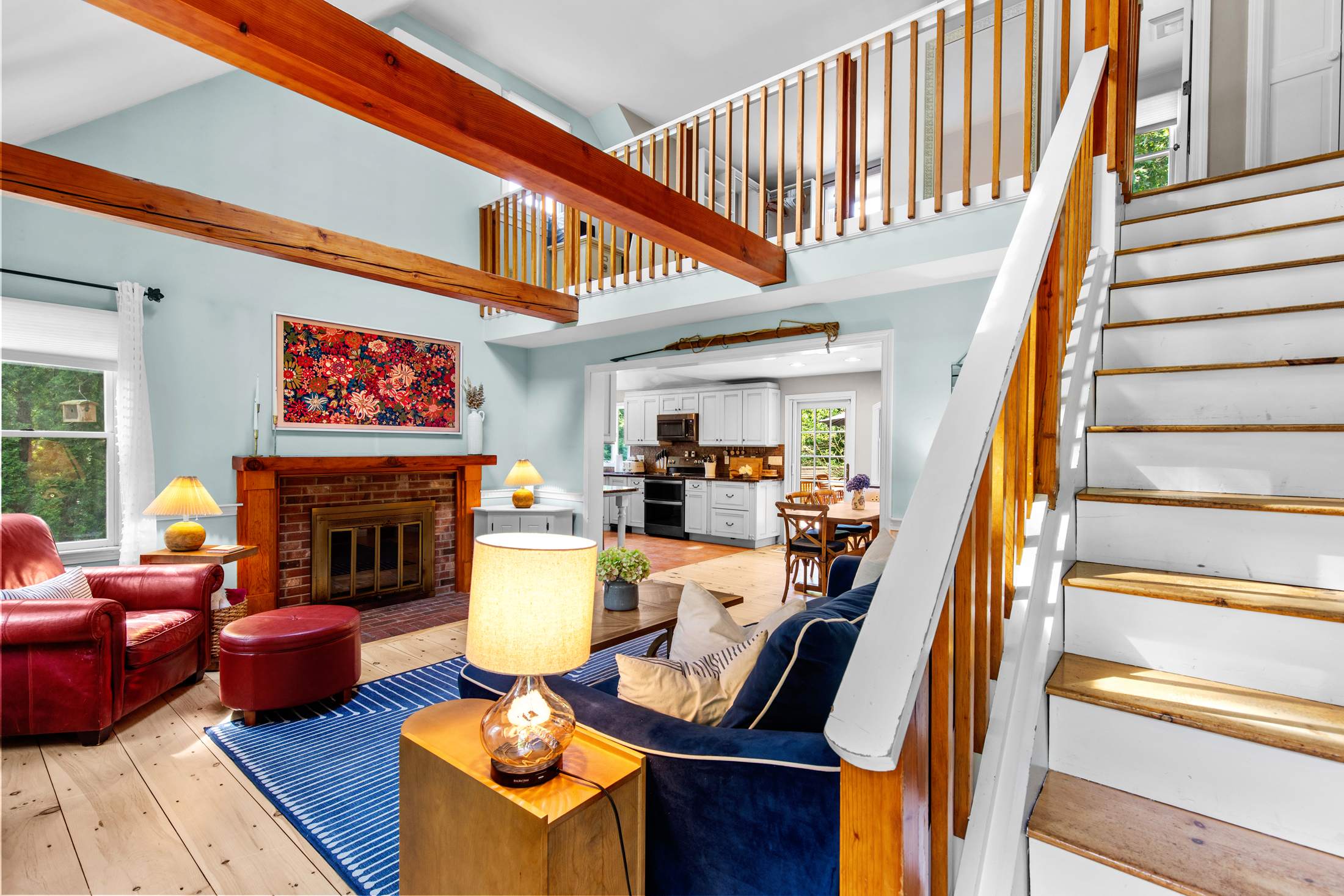 Beautiful Eastham home featuring lush gardens with heated in ground pool | Photo 3