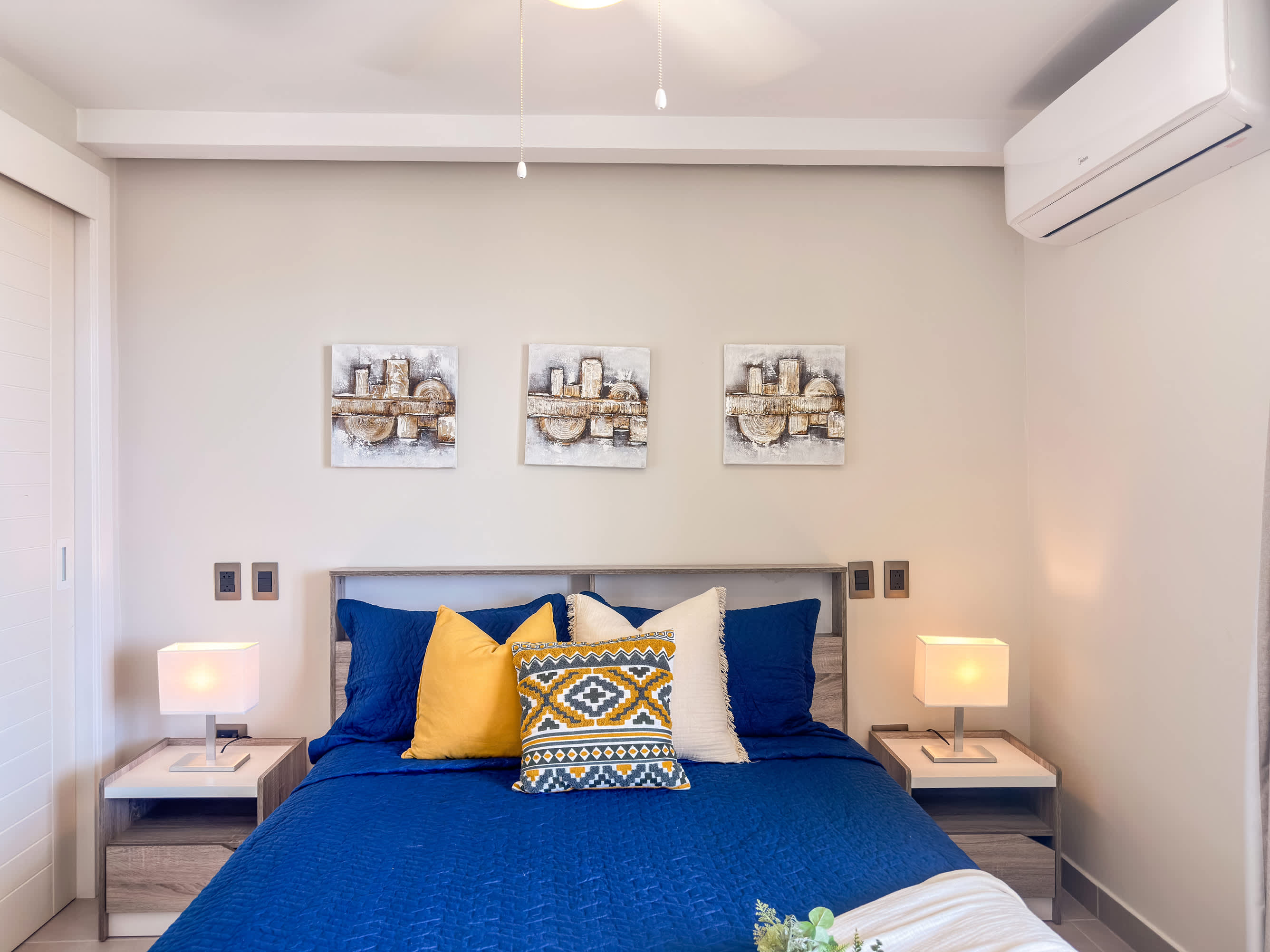 Modern beach apartment steps from the beach