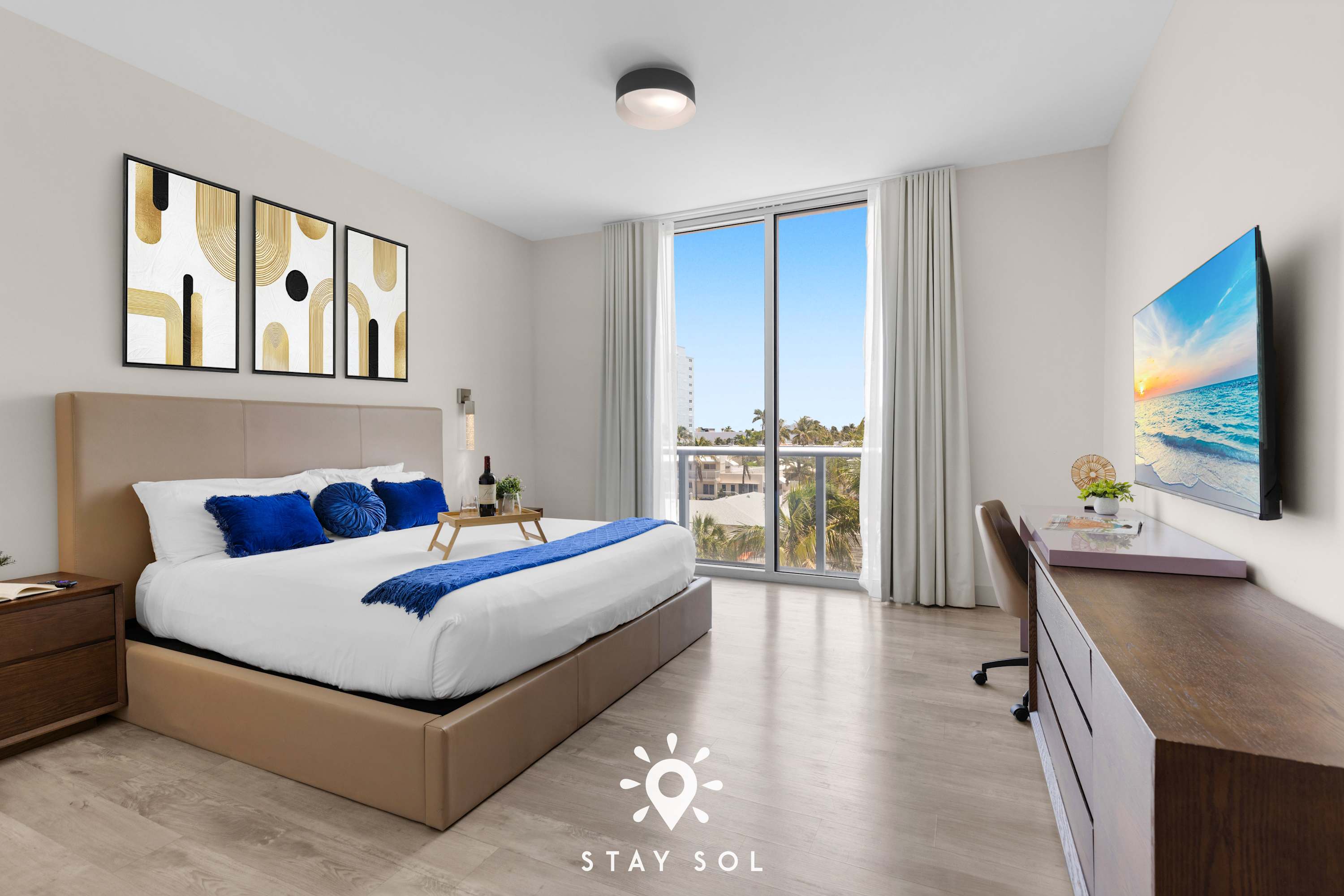 Rooftop Oasis Modern Apt Near Boardwalk 1BR