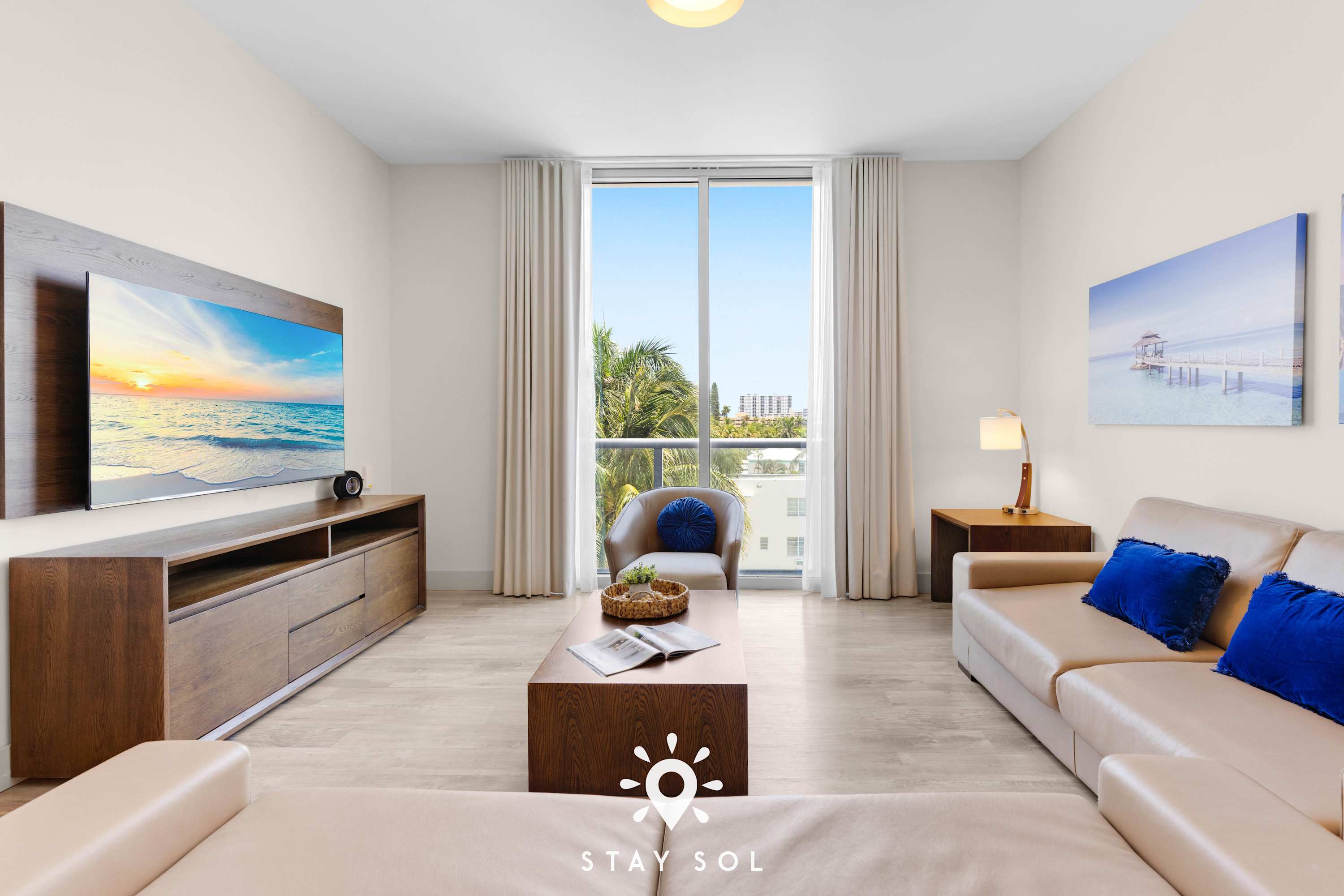 Rooftop Oasis Modern Apt Near Boardwalk 1BR