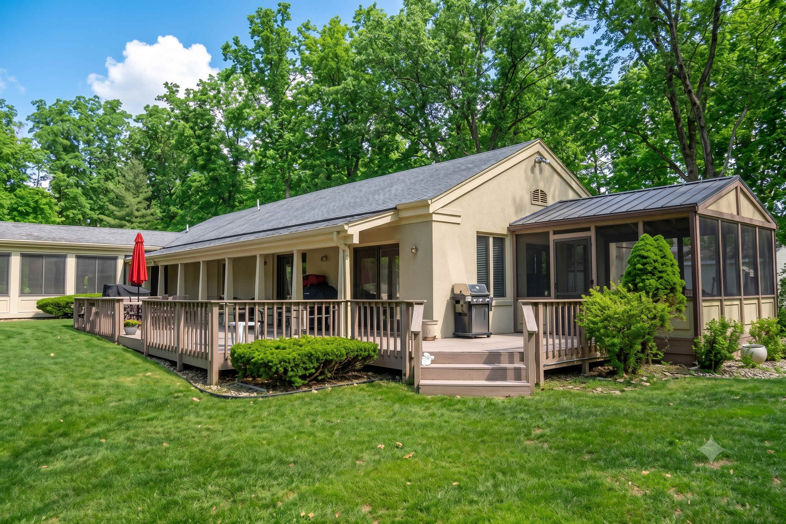 Audubon Acres l pool table & outdoor dining