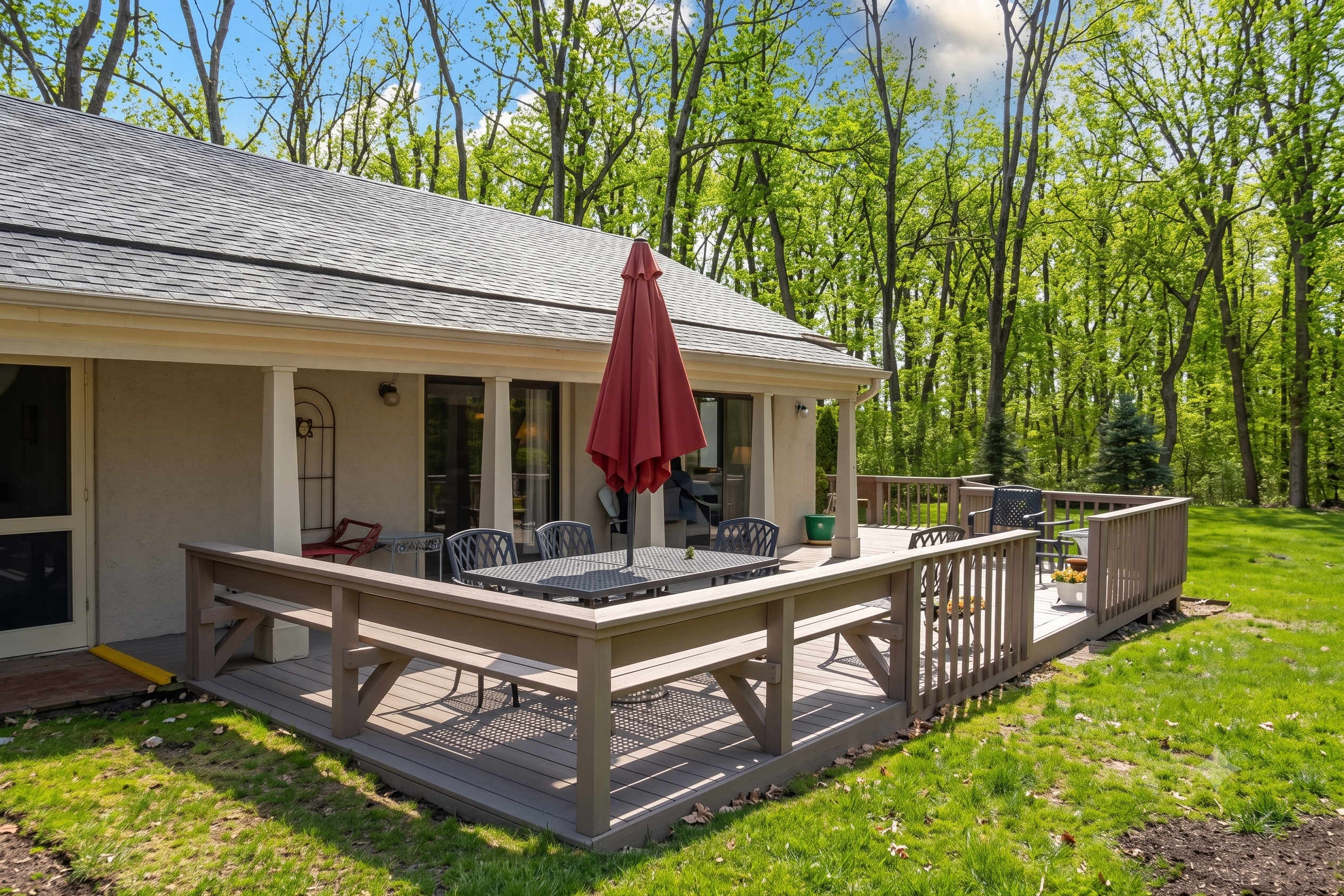 Audubon Acres l pool table & outdoor dining