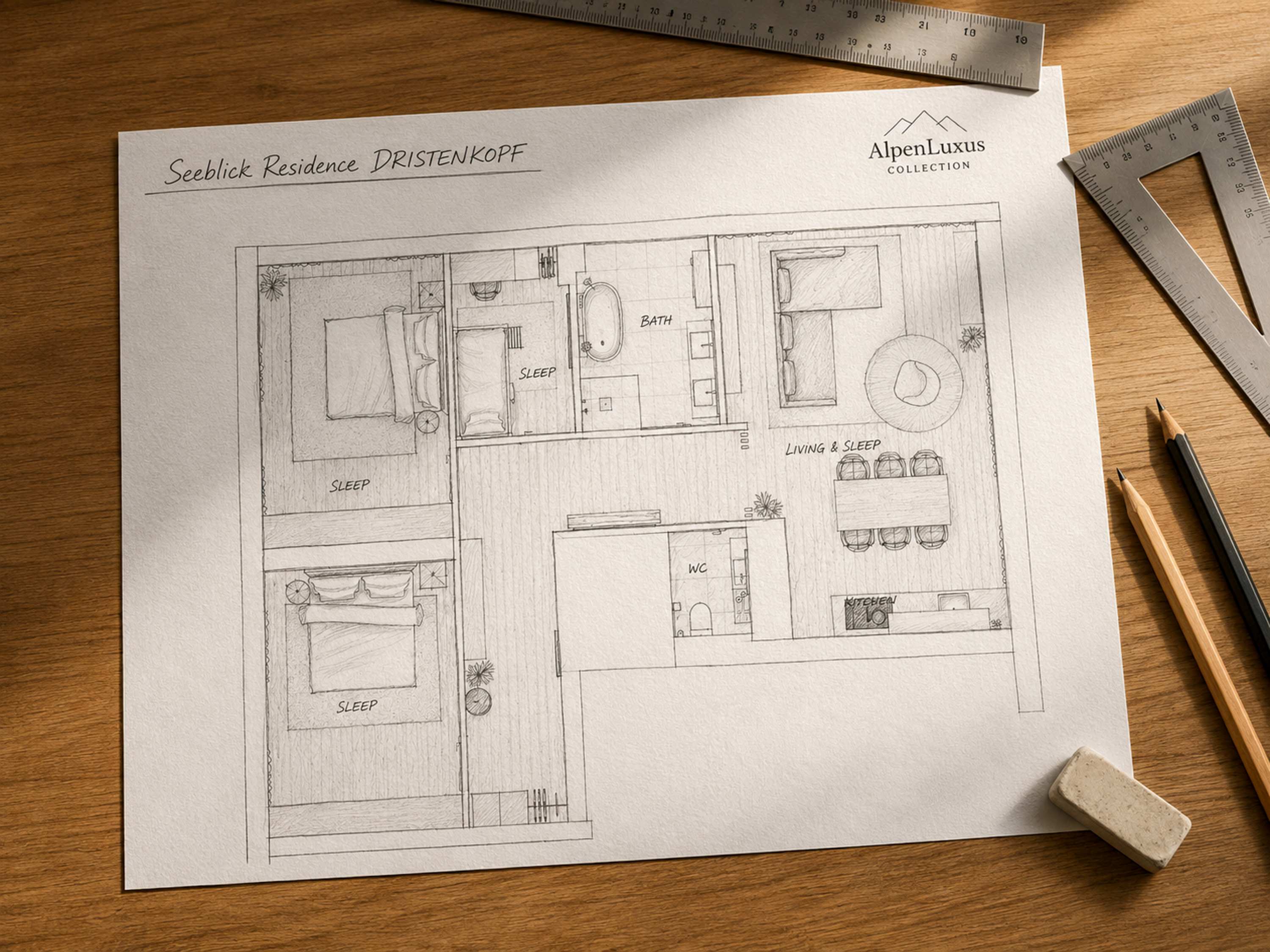 Seeblick Residence DRISTENKOPF – Ansicht 5