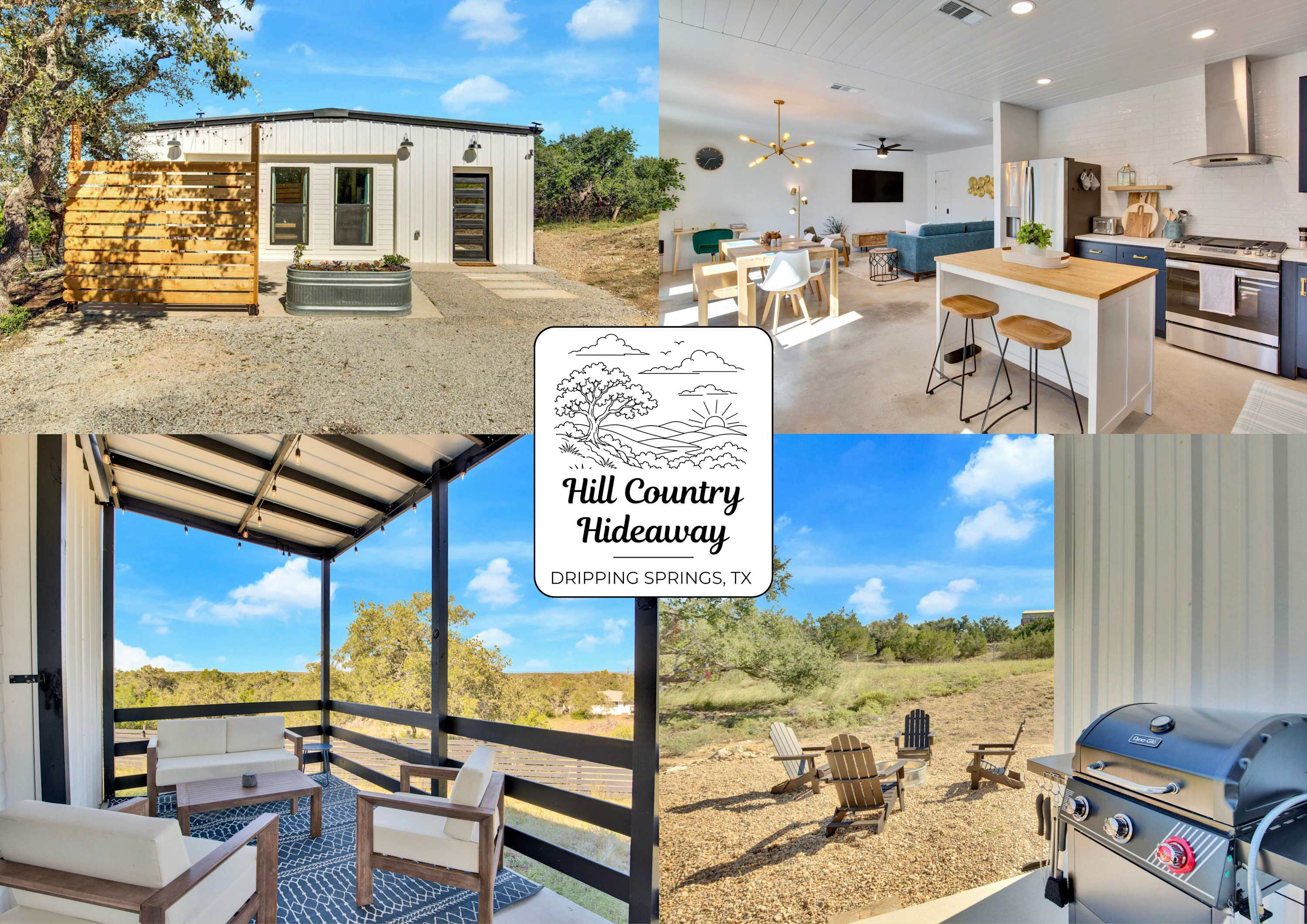 Hill Country Hideaway | Modern Barndominium For 6 - Dripping Springs, TX