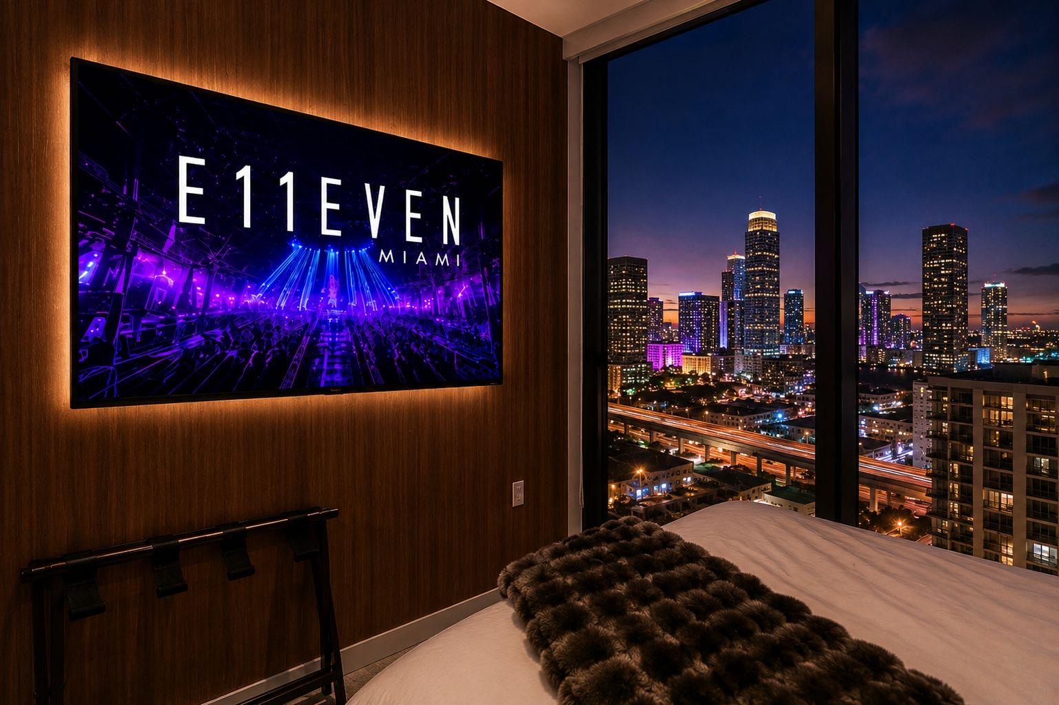 Elite E11EVEN Condo with Rooftop Pool & Resort Gym