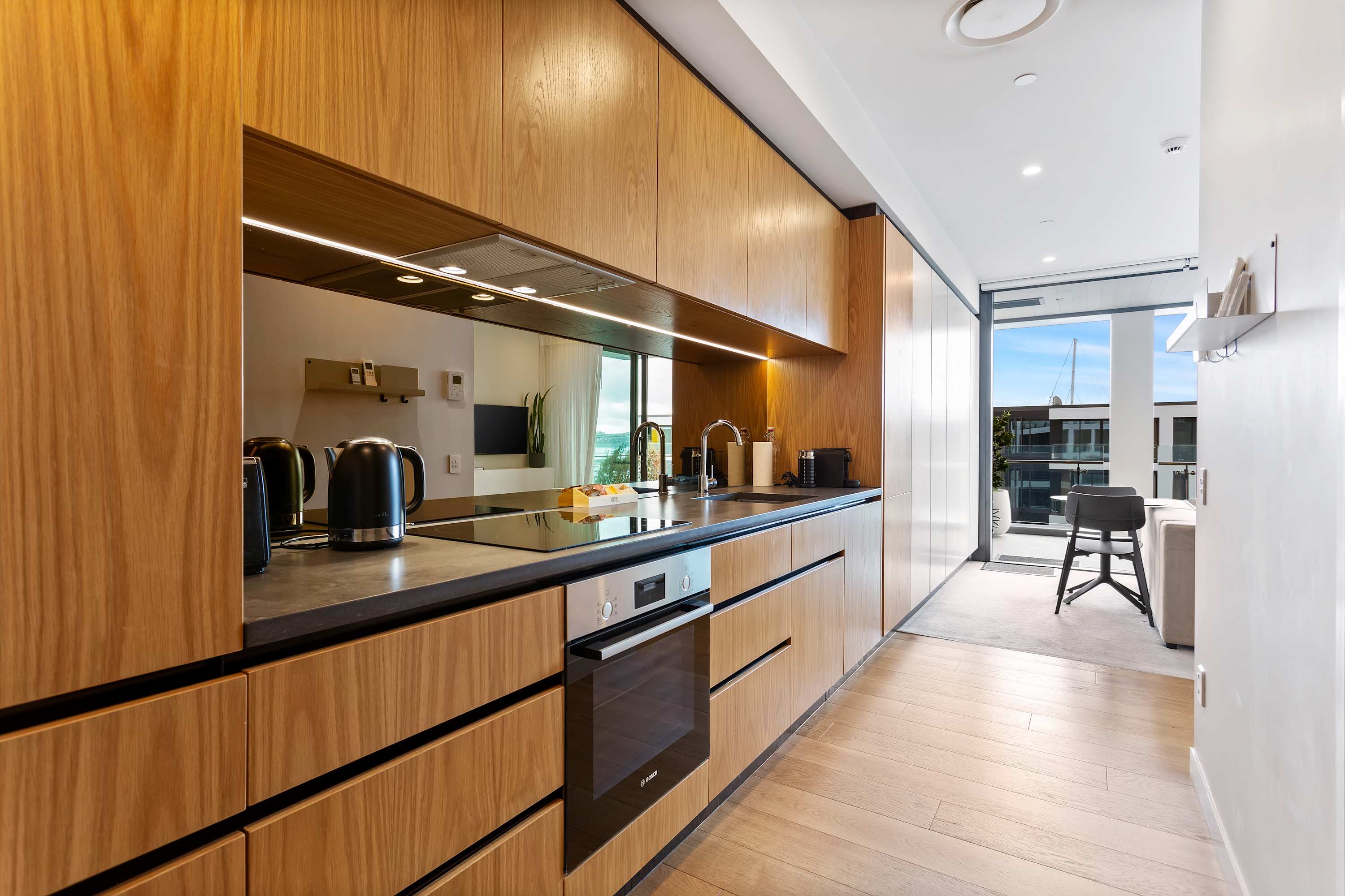 Sleek Modern Studio with Balcony by Zodiak Stays | Photo 2