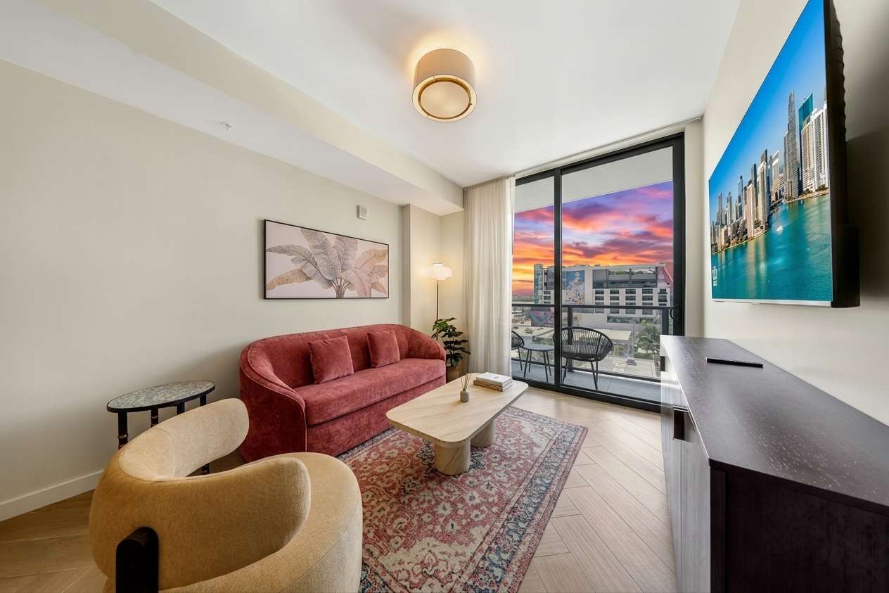 Wynwood 1BR | Gym + Lounge | Near Miami Stadium WC