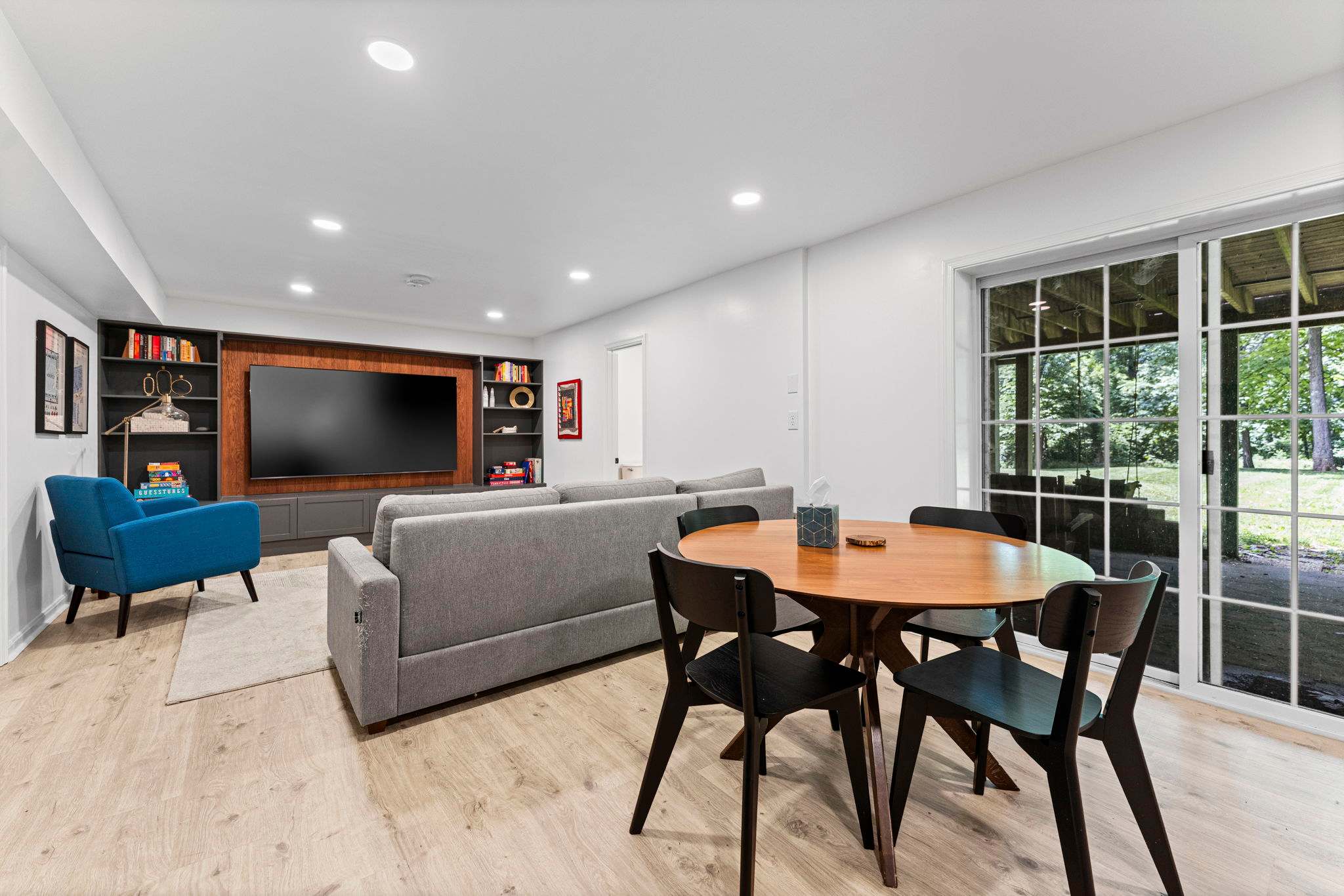 Additional Sleeping (Lower Level): Sofa bed located in the finished basement

