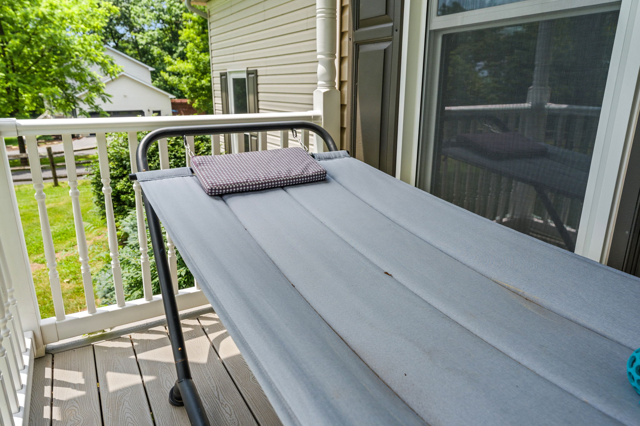 Hammock for curling up with a good book
