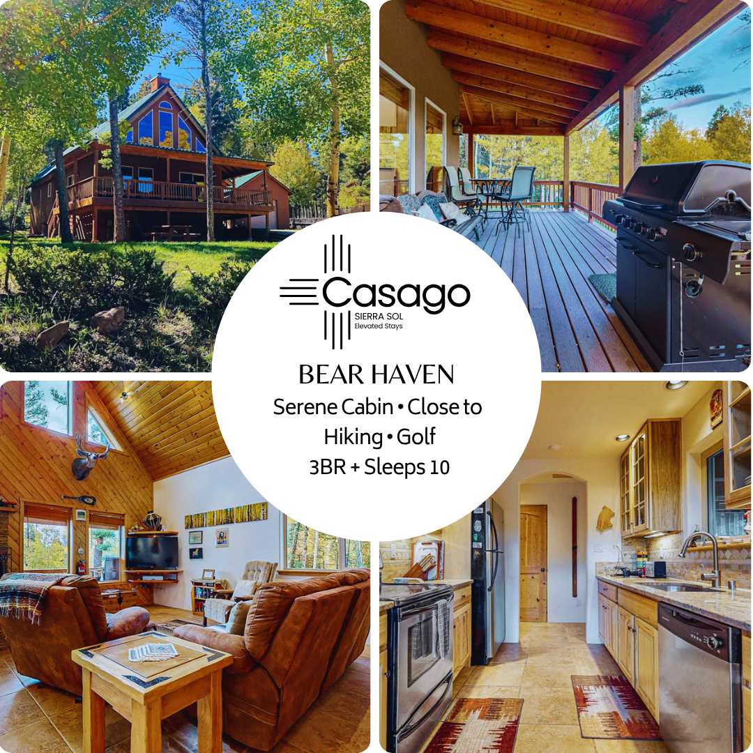 Bear Haven - Serene Cabin, Close To Hiking & Golf - New Mexico