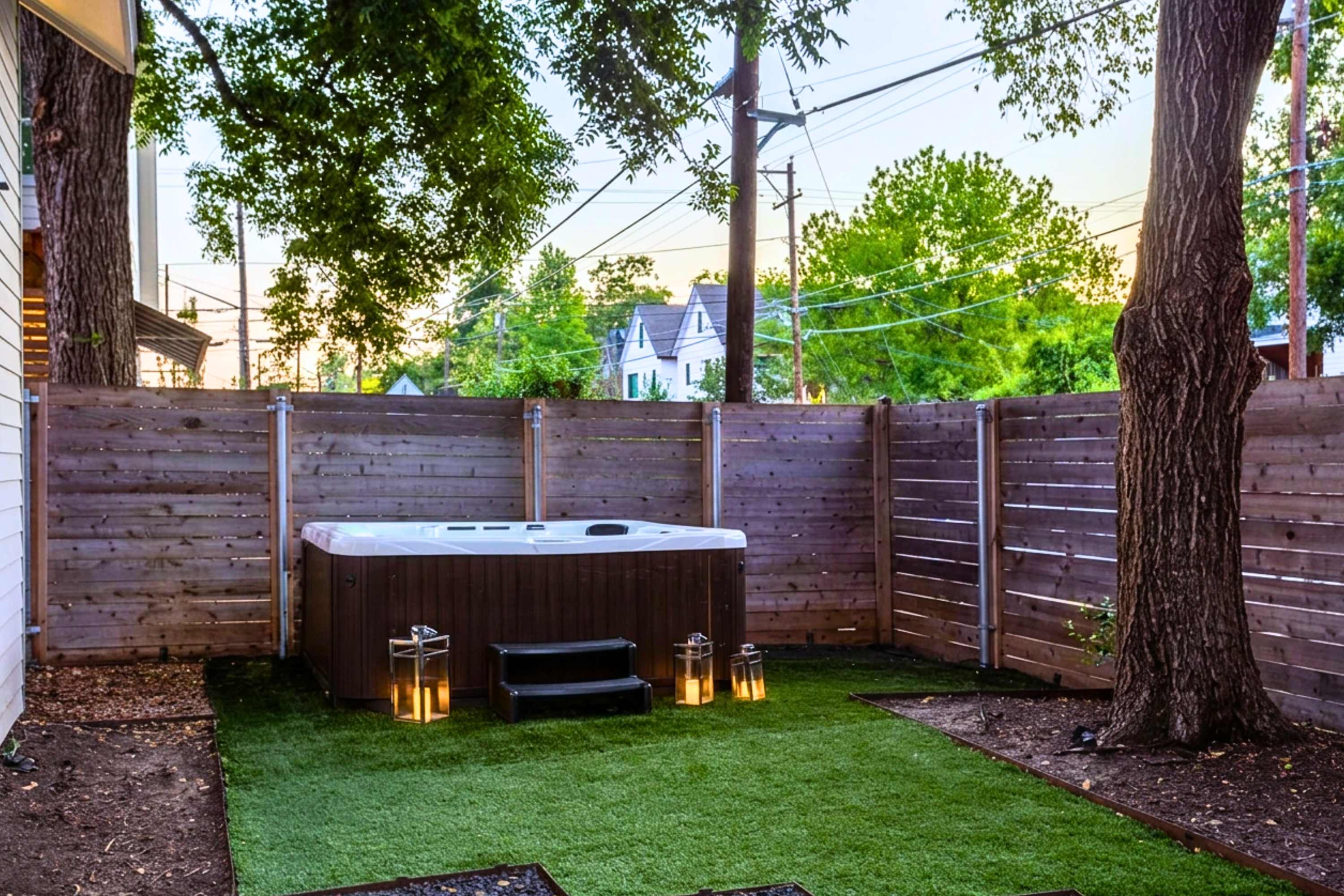 Private Outdoor Hot Tub