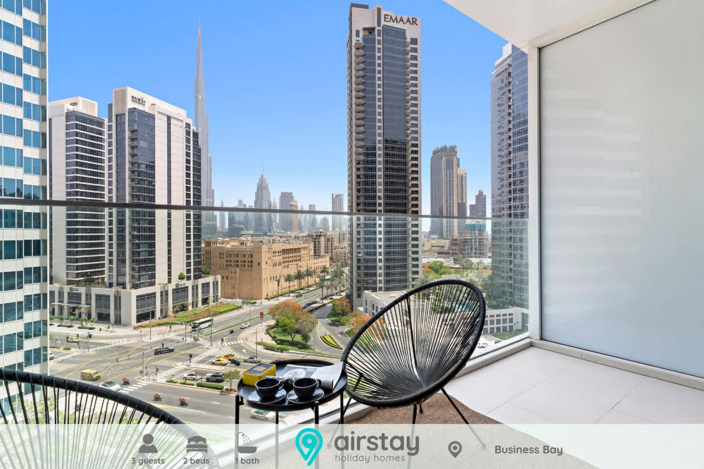 Airstay | Modern Studio | Burj Khalifa Views in Dubai, United Arab Emirates