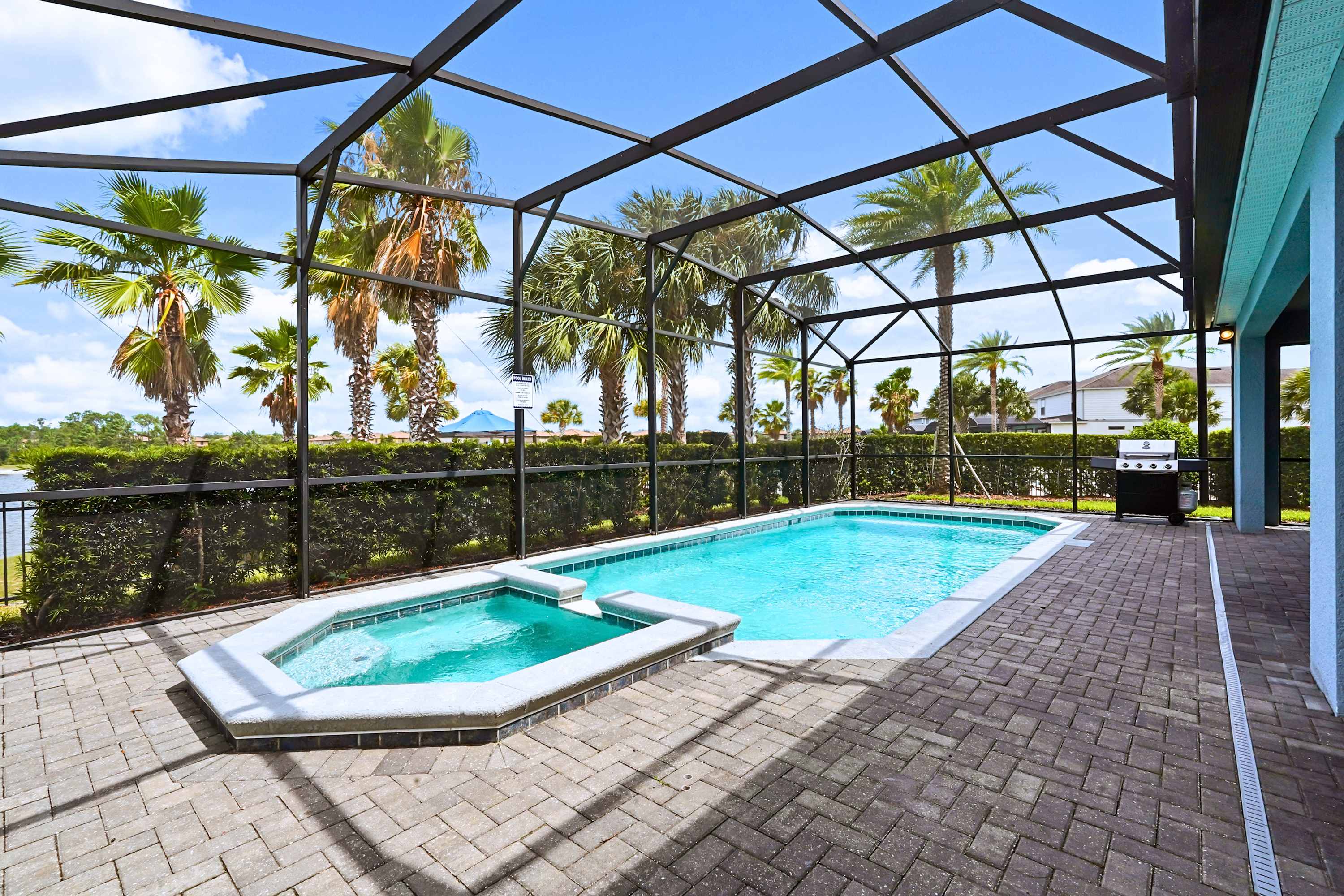 Morning swims and lazy afternoon lounging in your own private backyard paradise