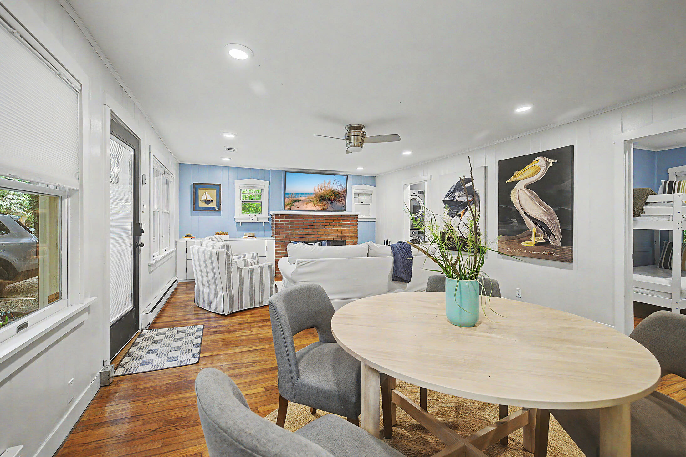 Open floor plan keeps everyone connected throughout the stay.