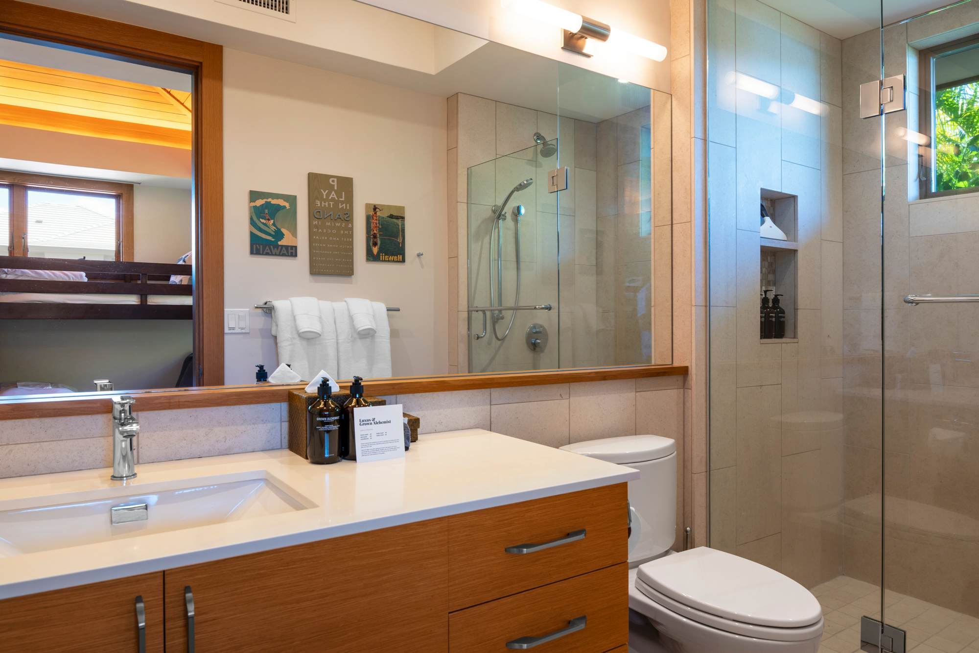Bathroom 3 | Aloha Nui at Residences of Laulea, Big Island, Hawaii, by Luxus Vacation Properties