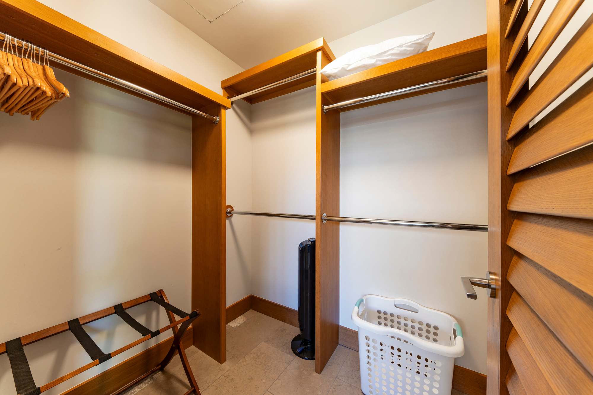 Closet | Aloha Nui at Residences of Laulea, Big Island, Hawaii, by Luxus Vacation Properties