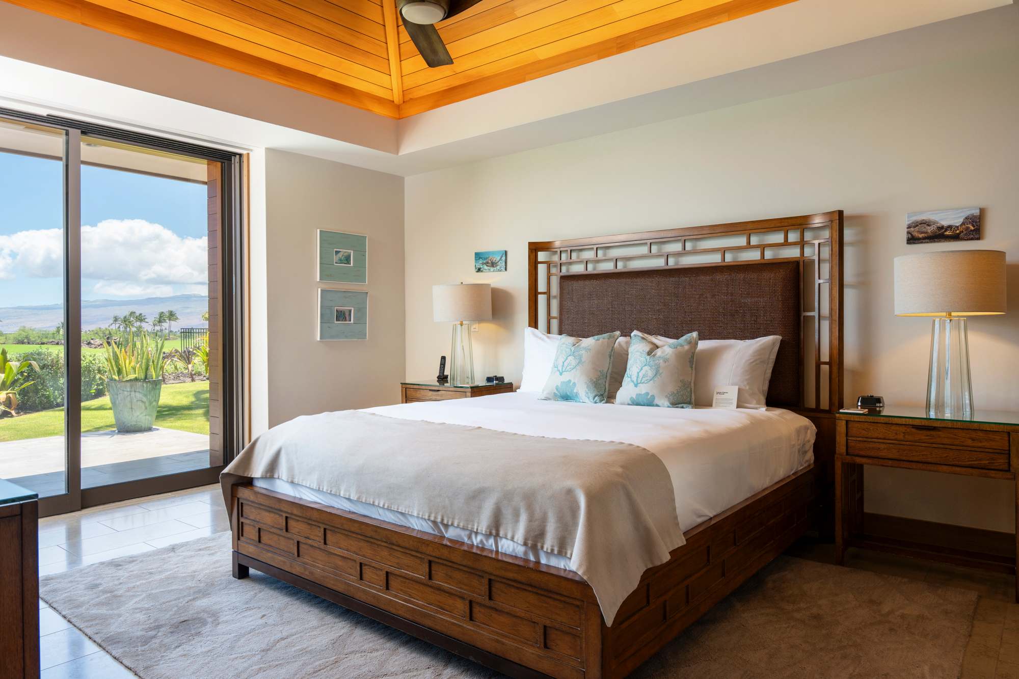 Primary Bedroom | Aloha Nui at Residences of Laulea, Big Island, Hawaii, by Luxus Vacation Properties