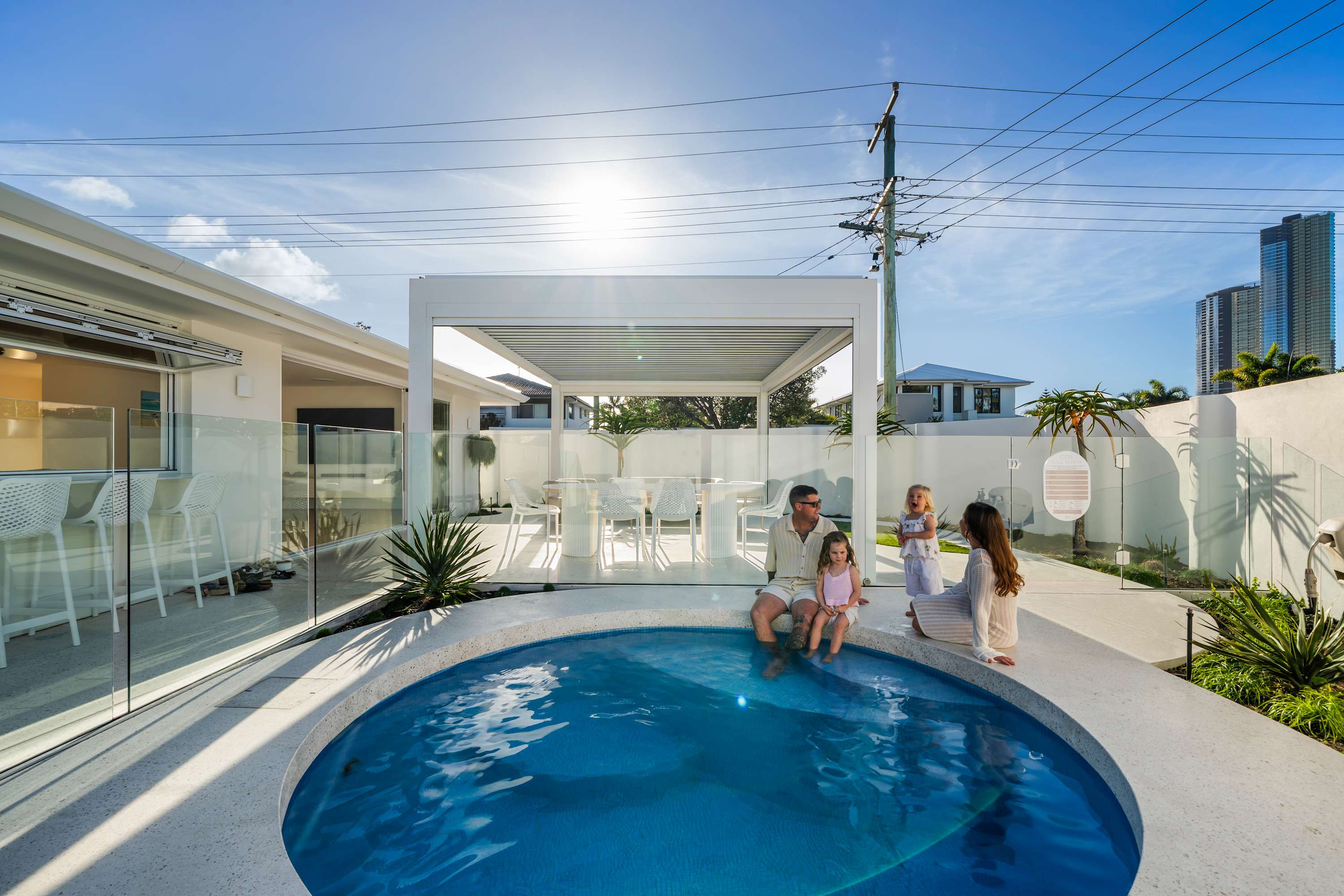 Pool area