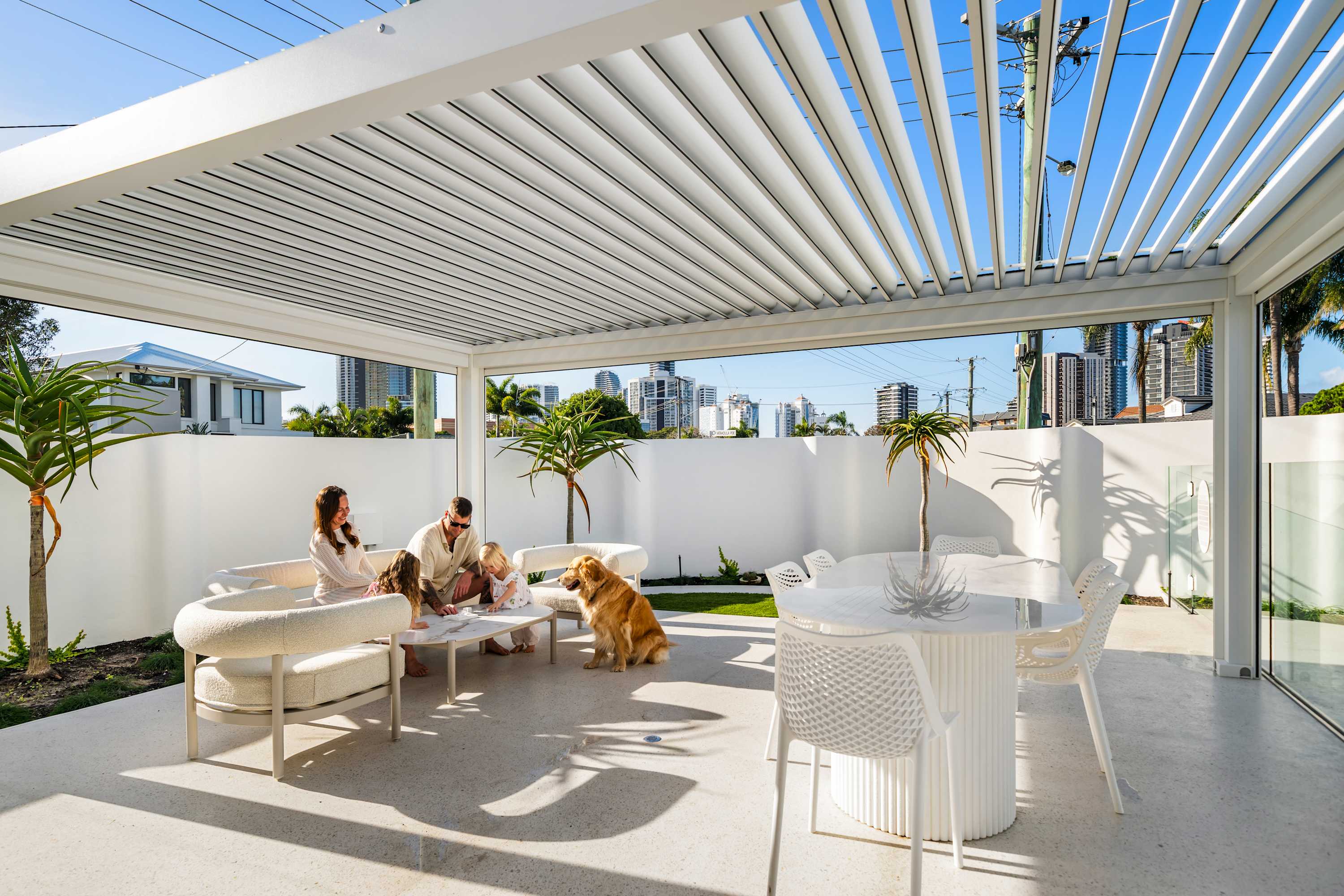 Outdoor seating
