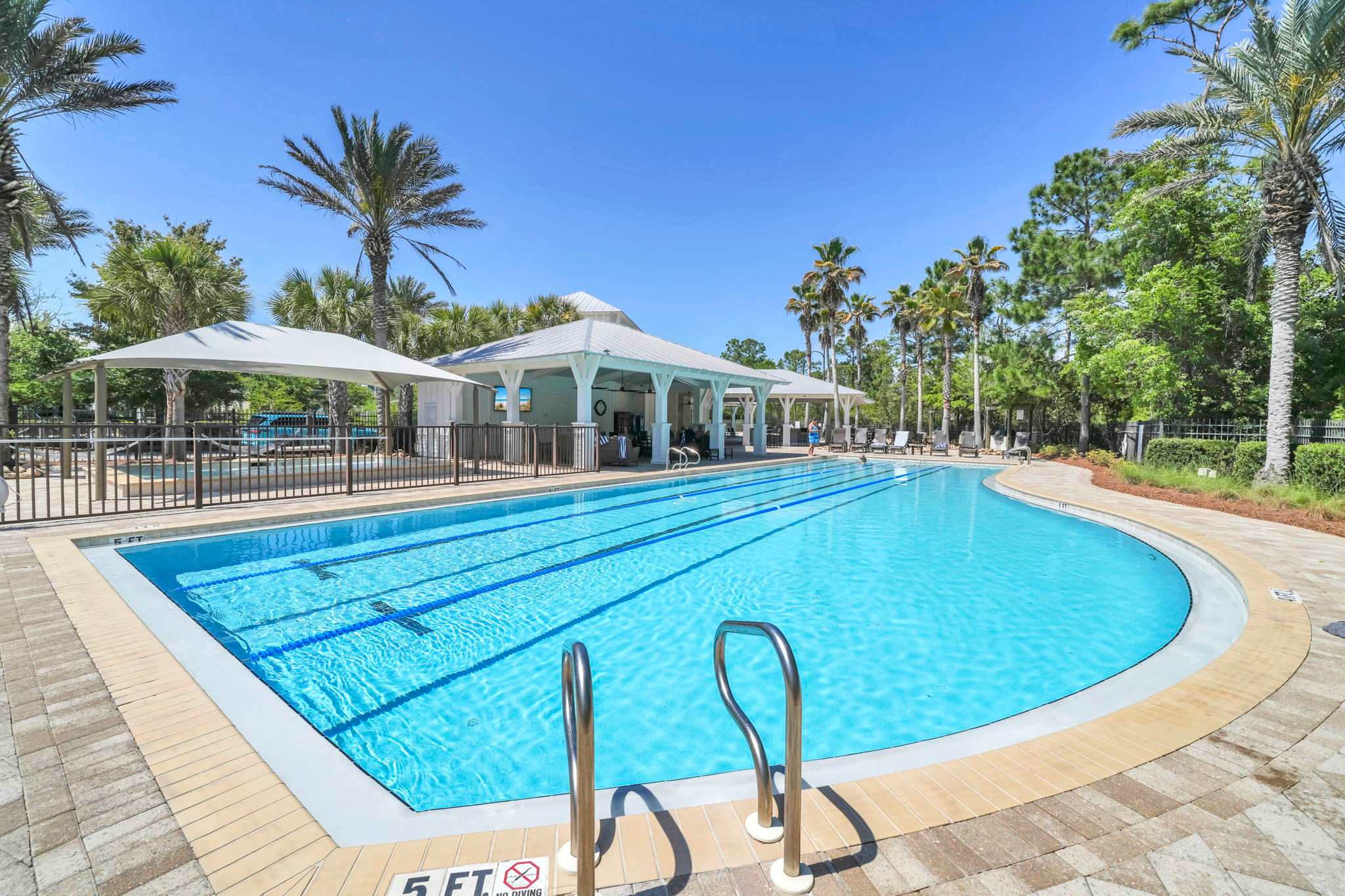 The Gathering Place community pool.