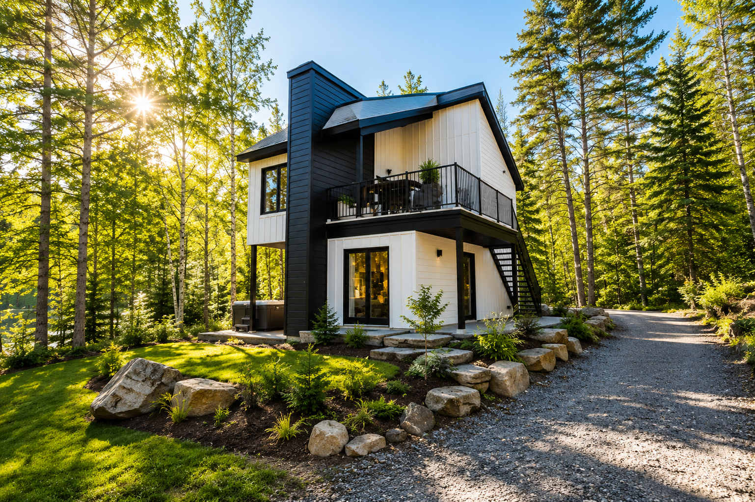 Chalet Nordik | Le Saloon & Le Safari in Saint-Côme, Quebec J0K 2B0
