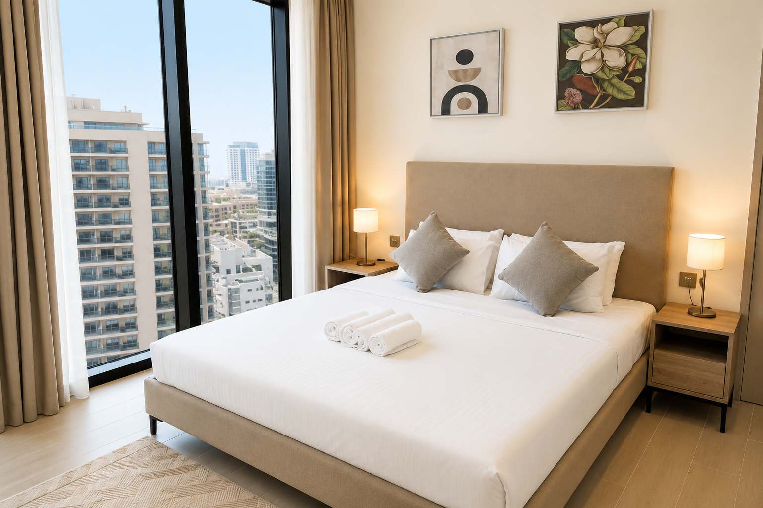 Stylish New 1 bedroom with Private Jacuzzi -Binghatti