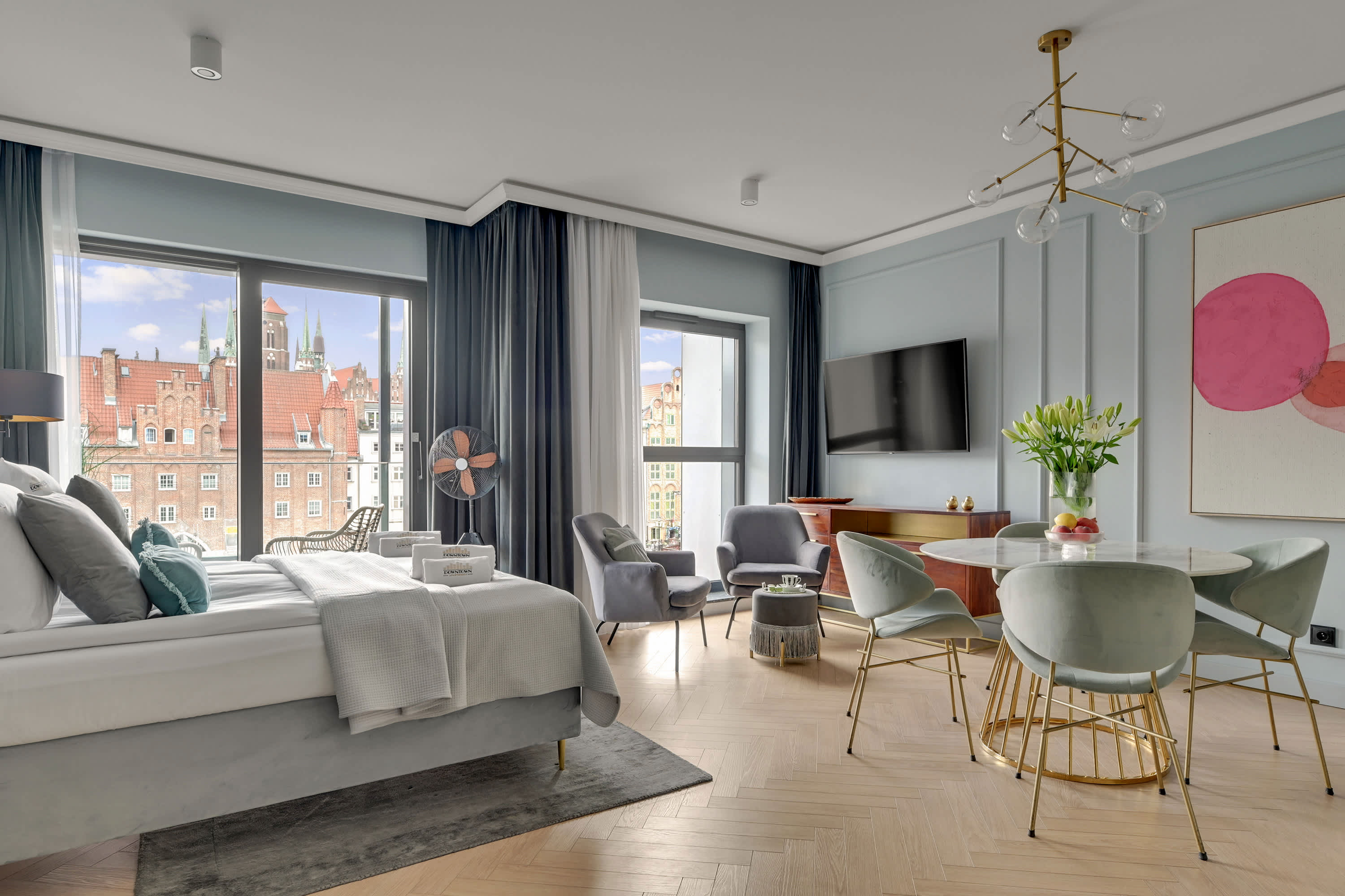 Deo Plaza 205A | River & Old Town View | Balocny — Gdańsk, Pomerania — vacation rental