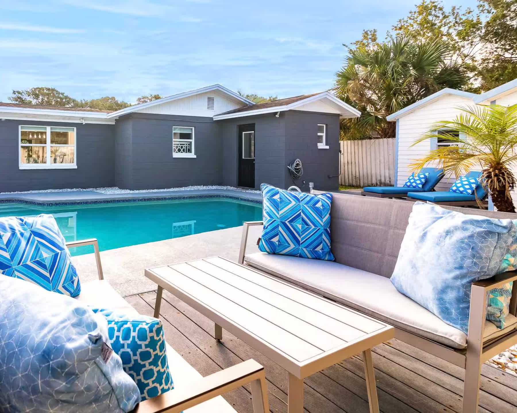 Guest Favorite Airbnb with Private Saltwater Pool in Tampa, Florida