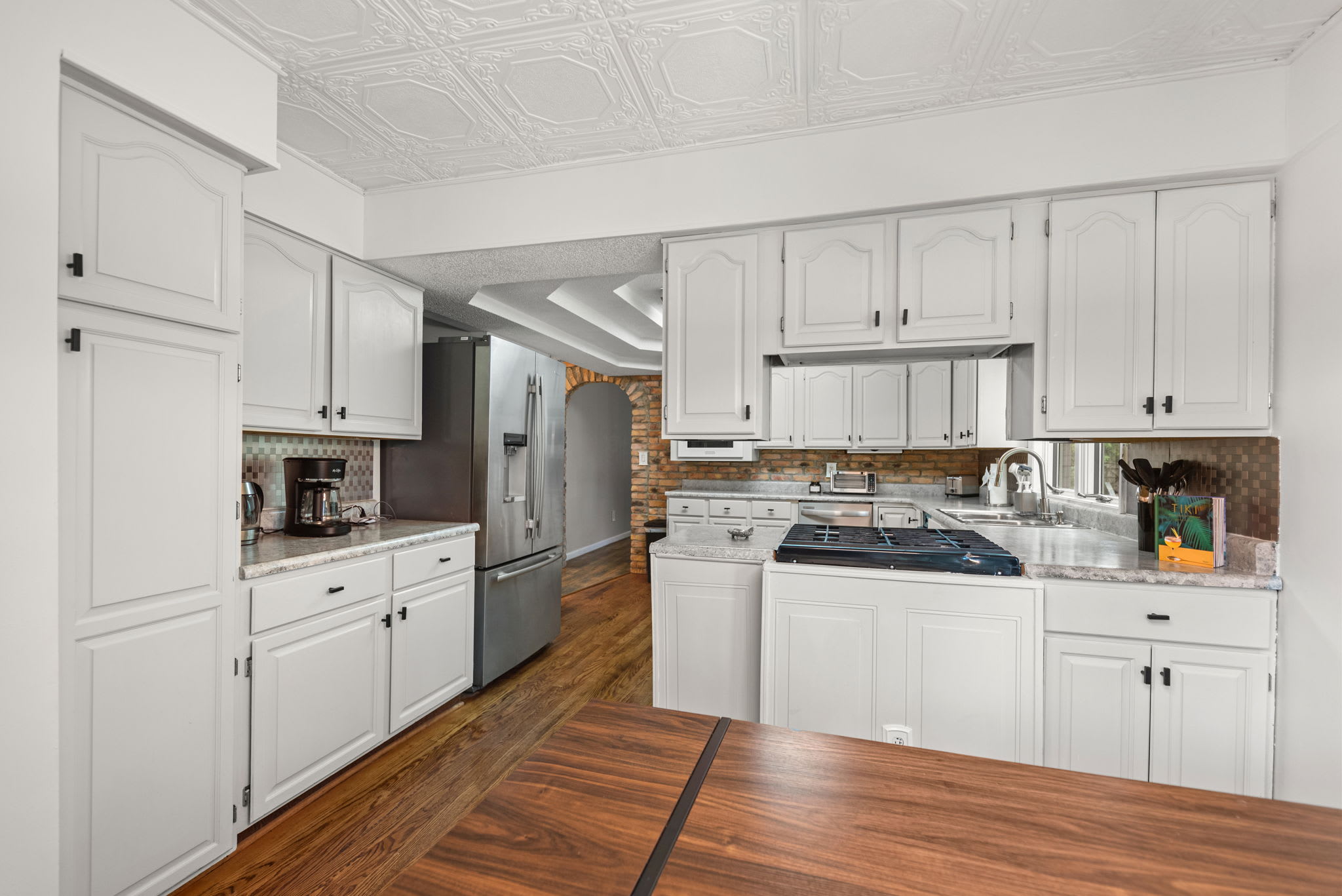 Kitchen opens to the main living areas for easy family gatherings.