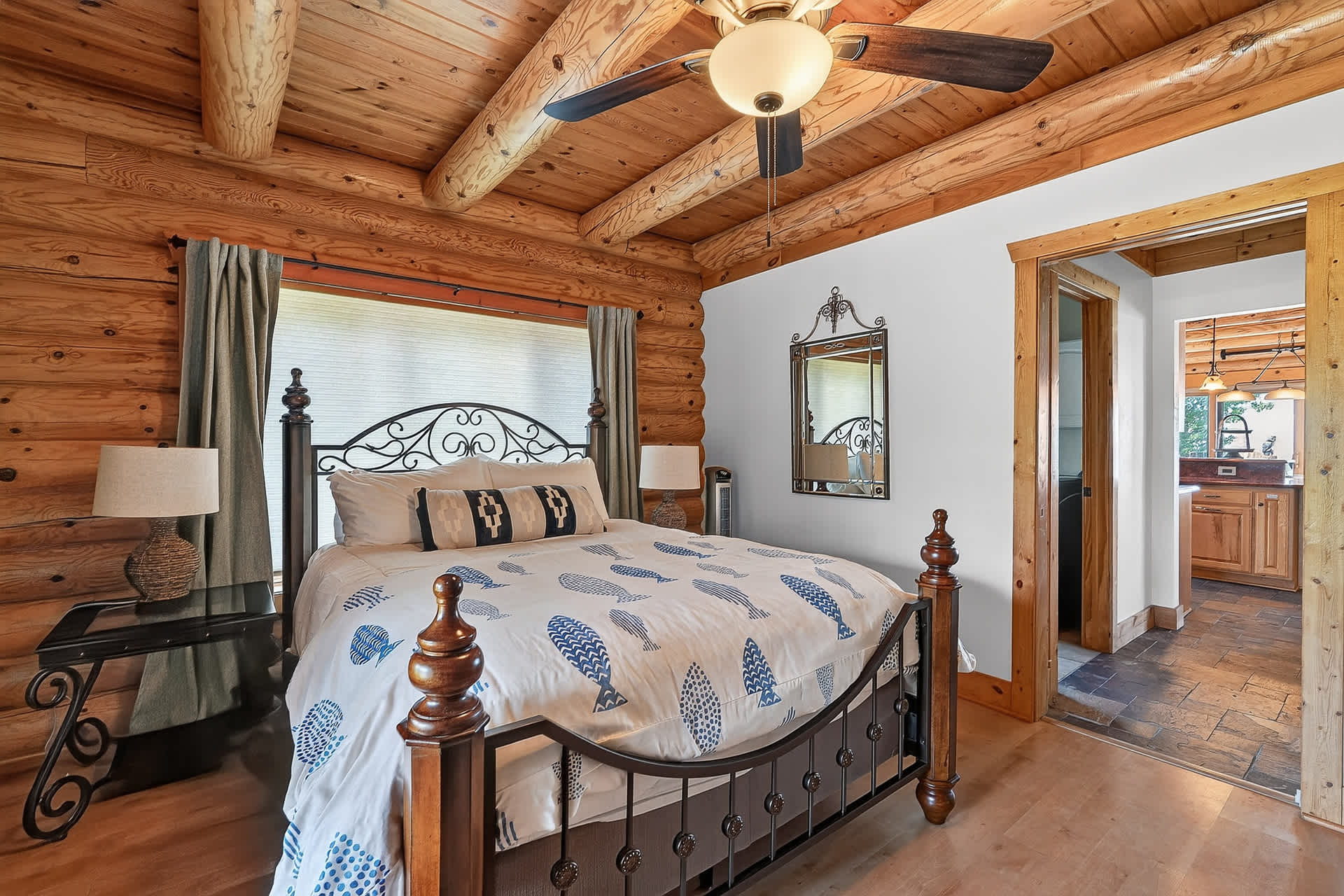 Bedroom 2 (Queen Bed near front of house)