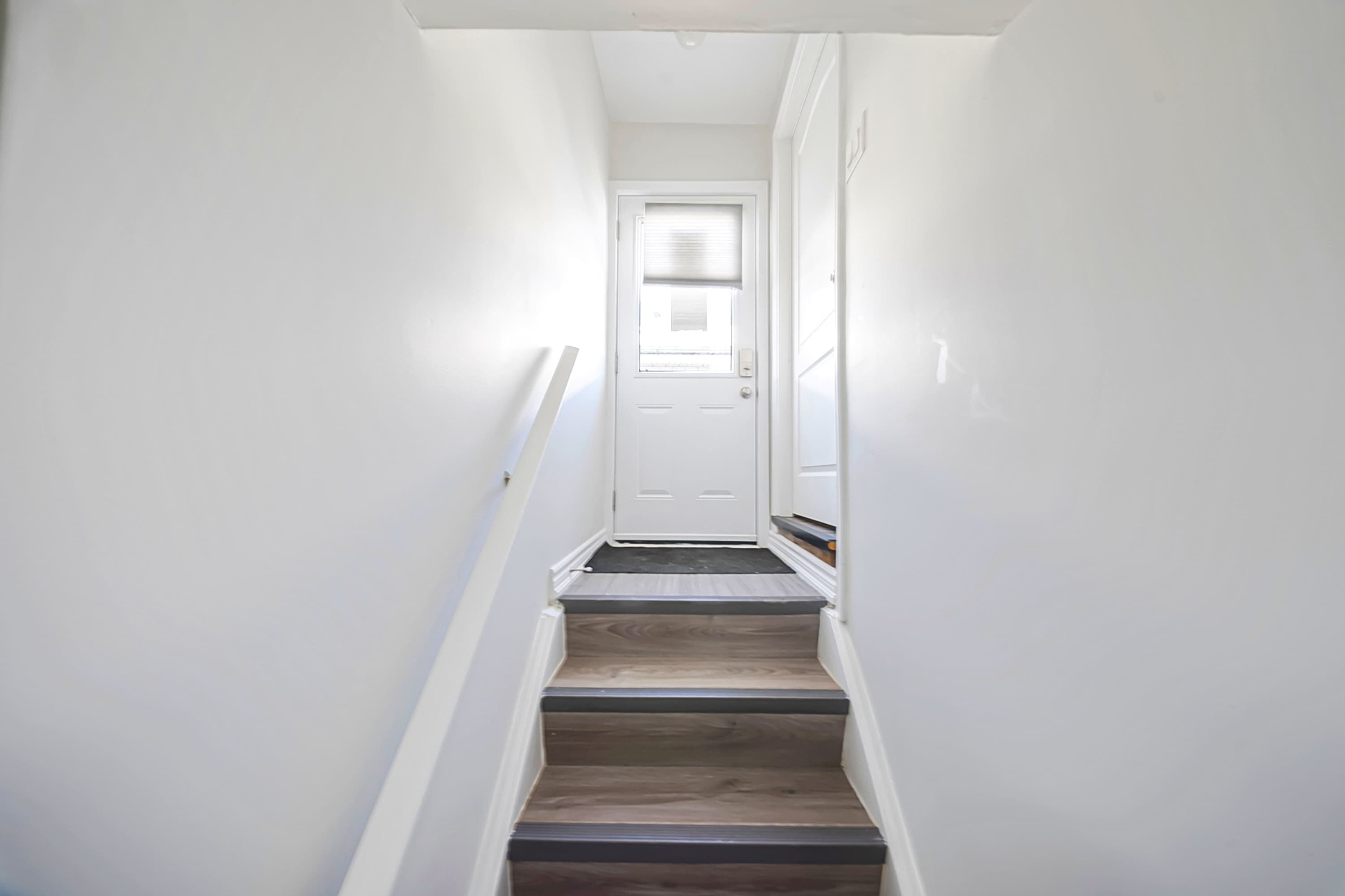 Entryway Staircase Leading to the Basement unit