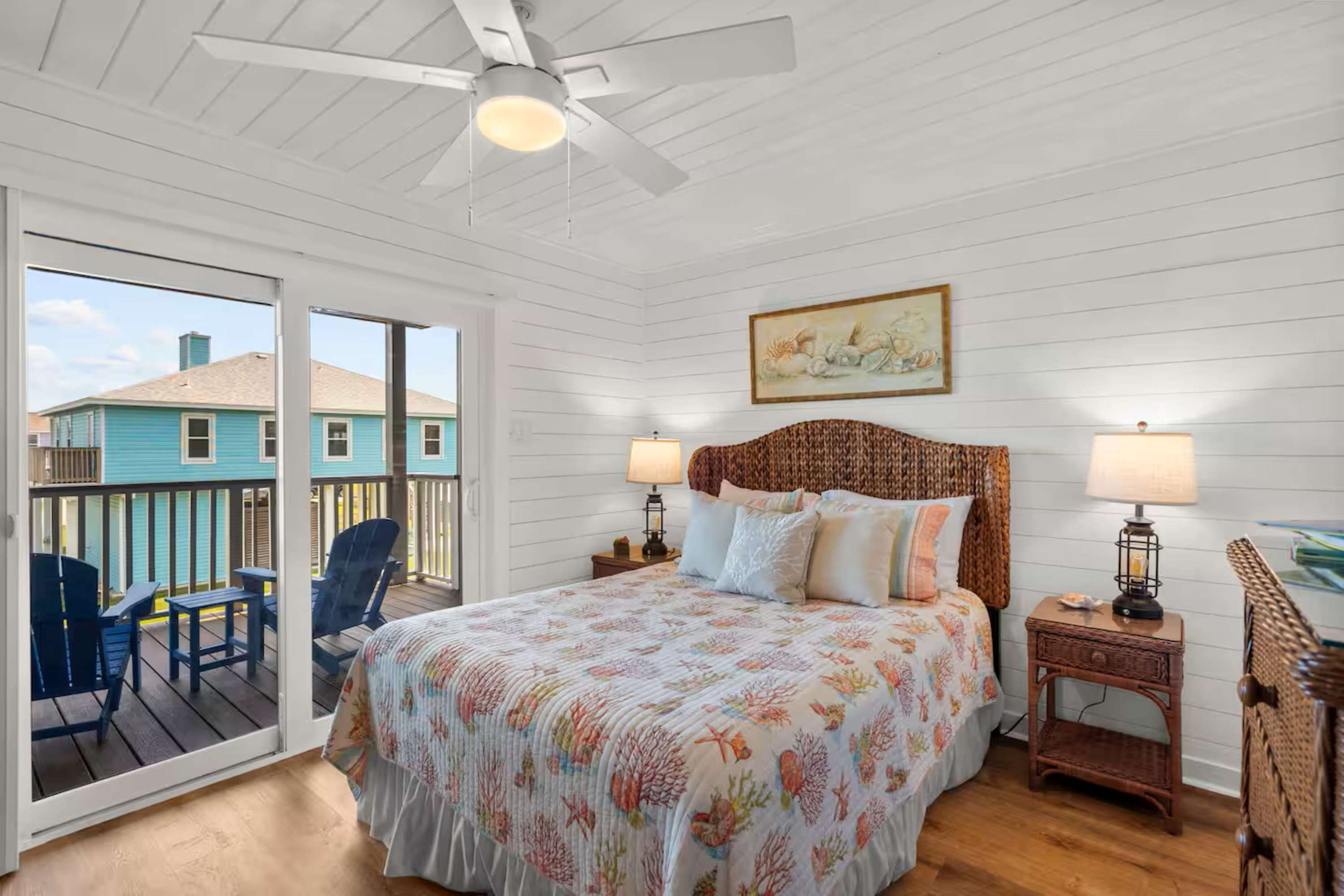 Wake up refreshed in this bright and inviting bedroom
