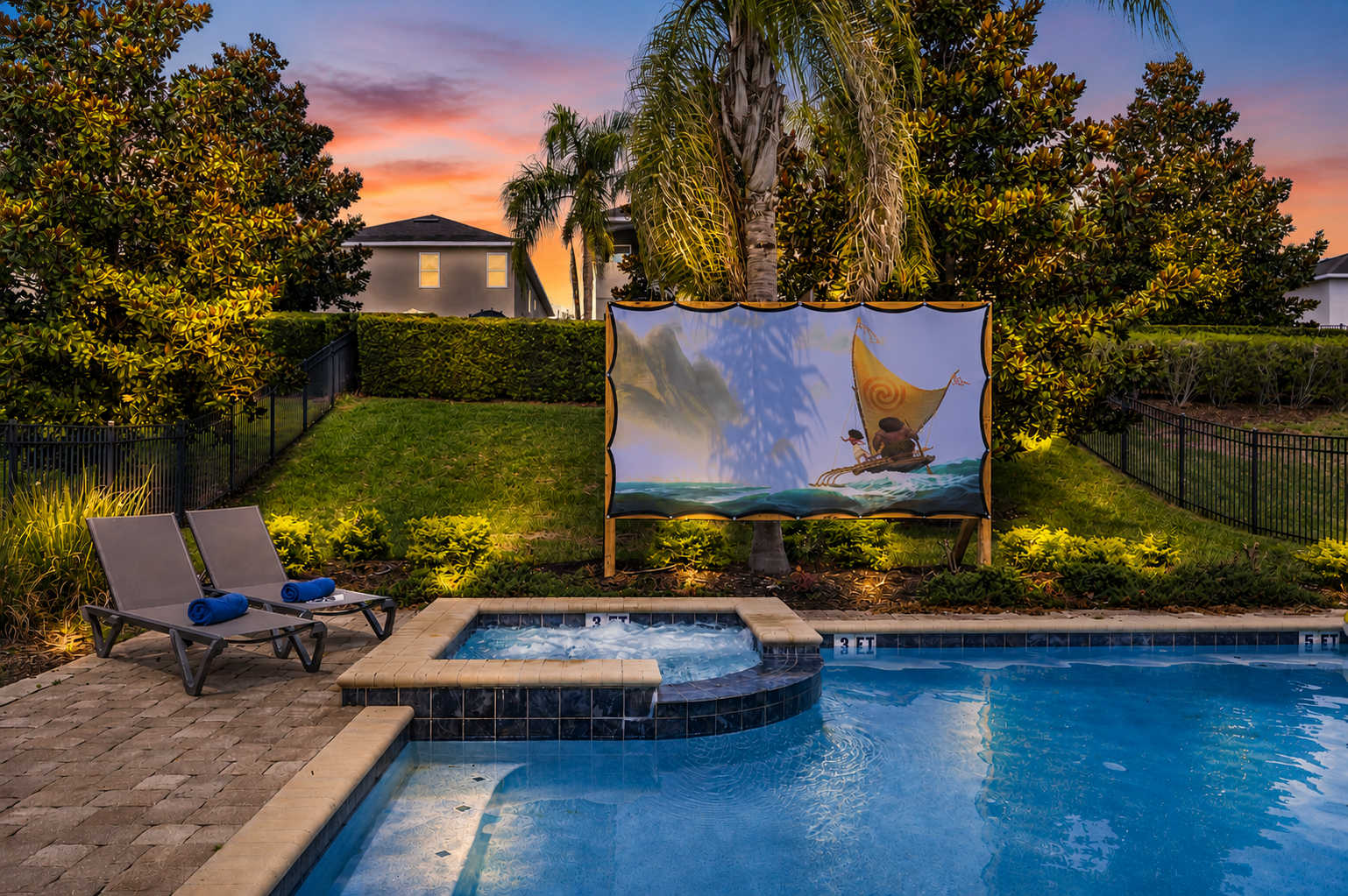 Disney Getaway, Heated Pool & Outdoor Cinema