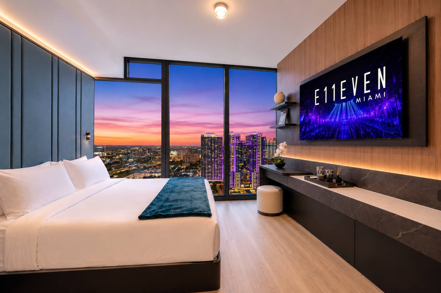 Deluxe E11EVEN Suite with Elite Amenities