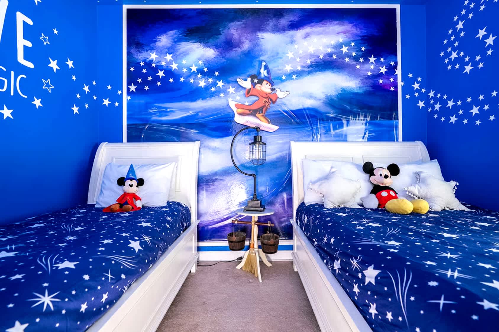 Let your imagination soar in this Fantasia-themed room