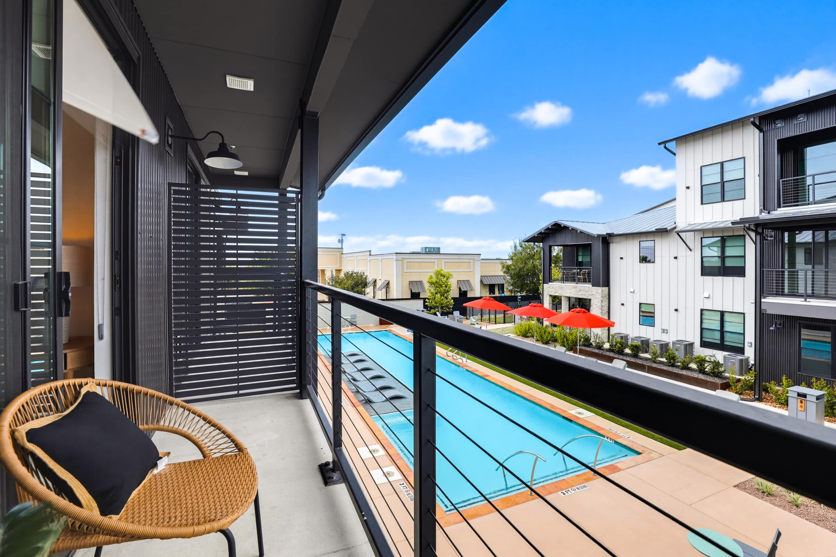 Luxury Condo with Pool-View Balcony