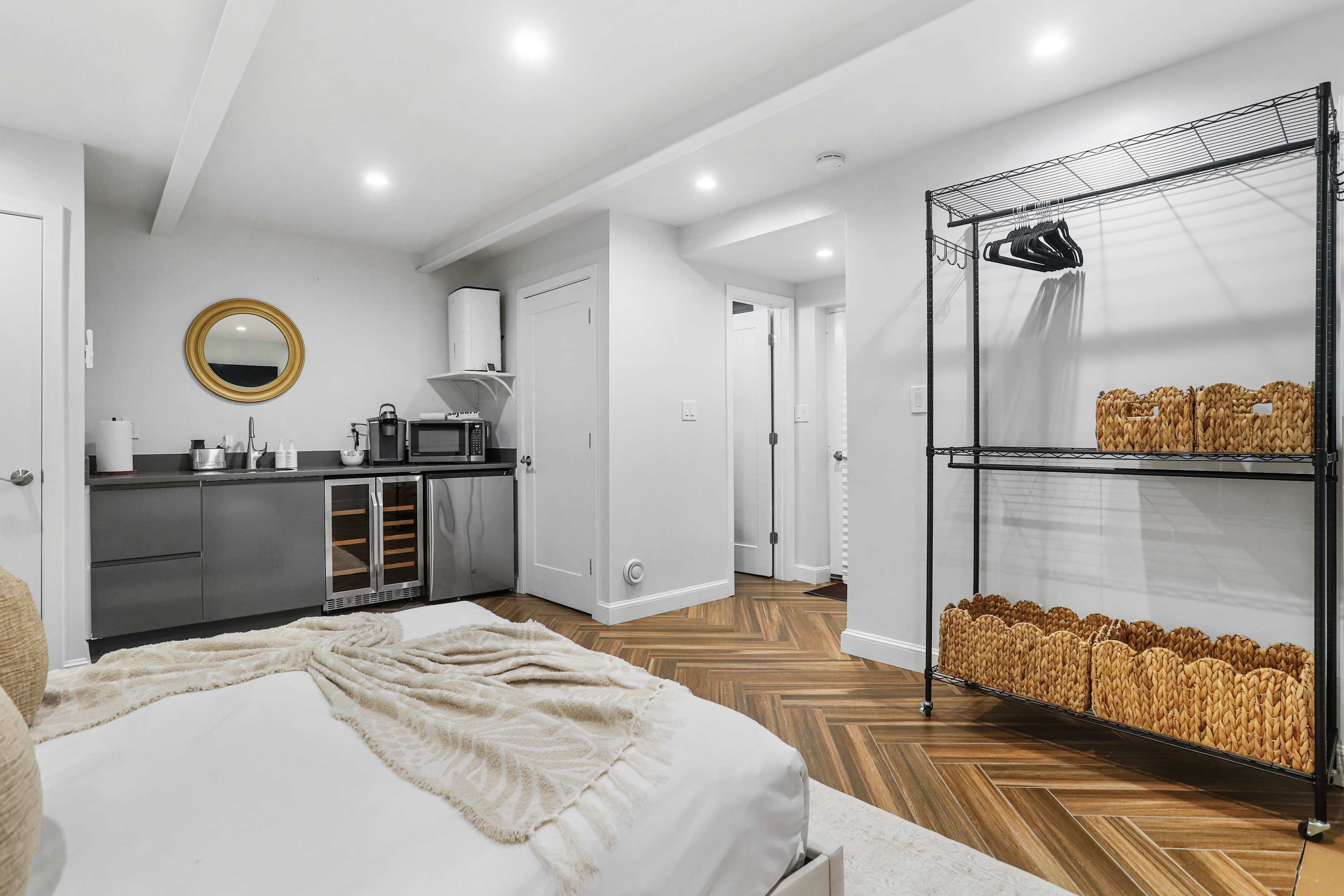 Sojourn Sleek Georgetown Studio with Patio 5