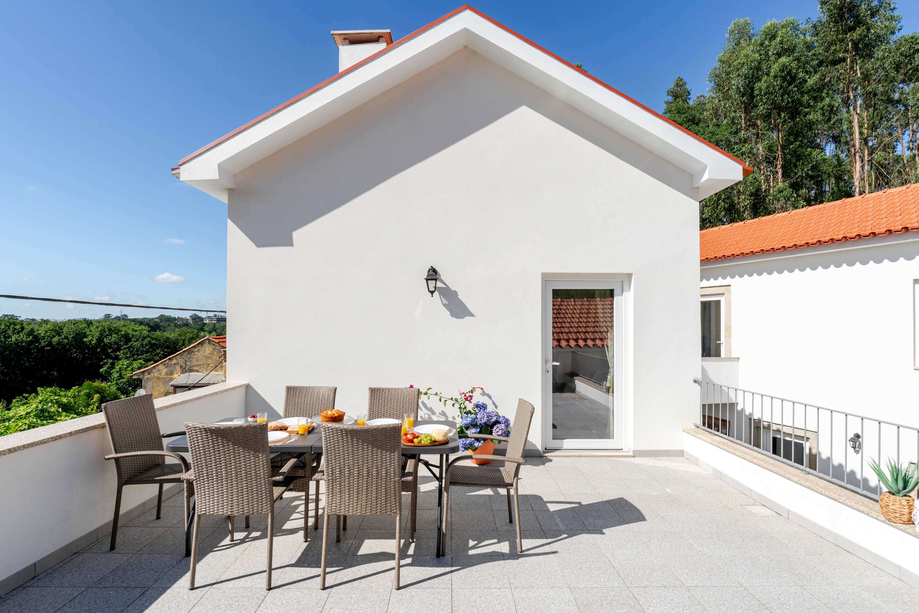 Stone Walls & Sunlit Terrace Retreat by HostWise