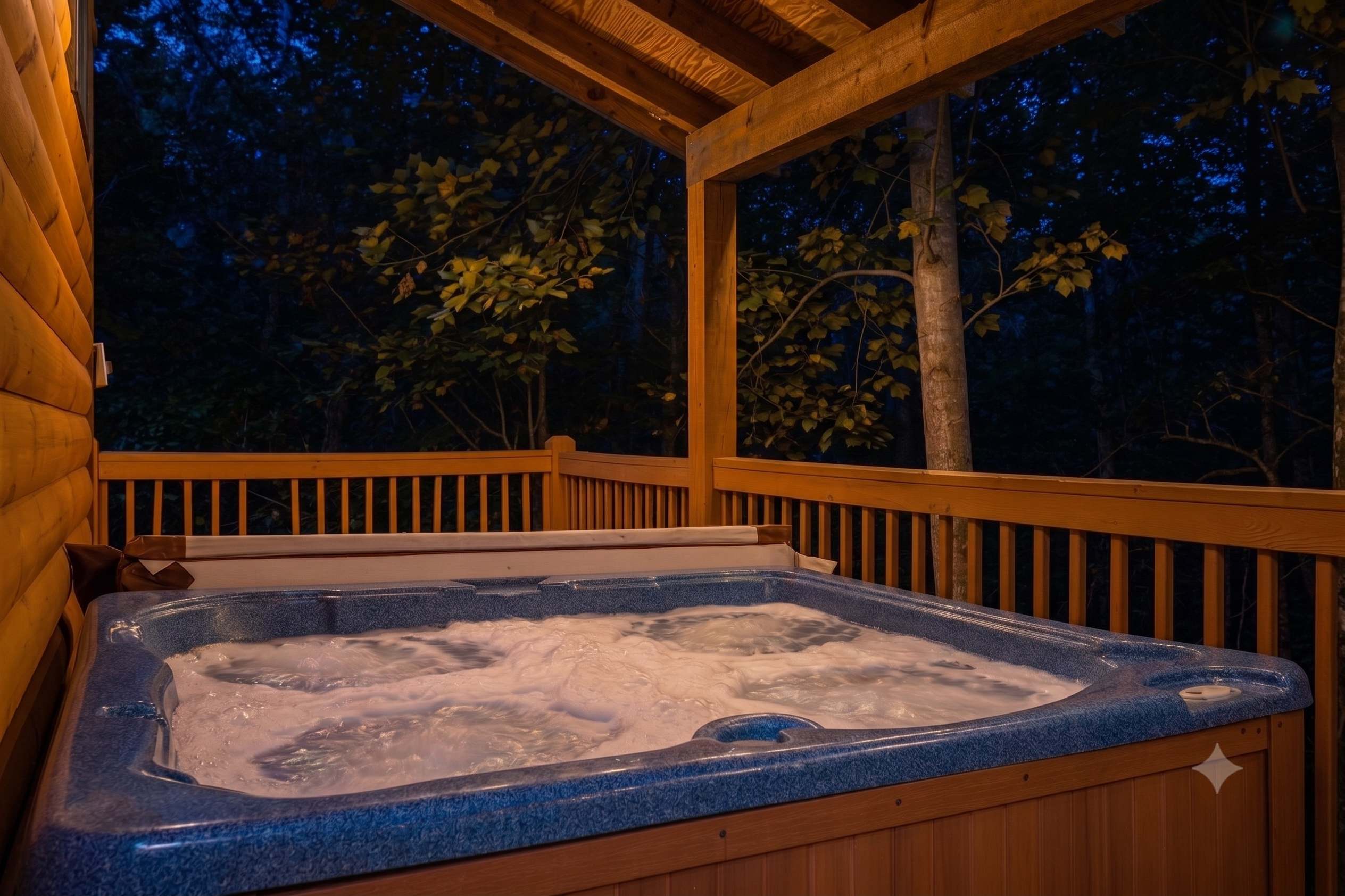 PRIVATE LOG CABIN l PET FRIENDLY | HOT TUB l SAUNA